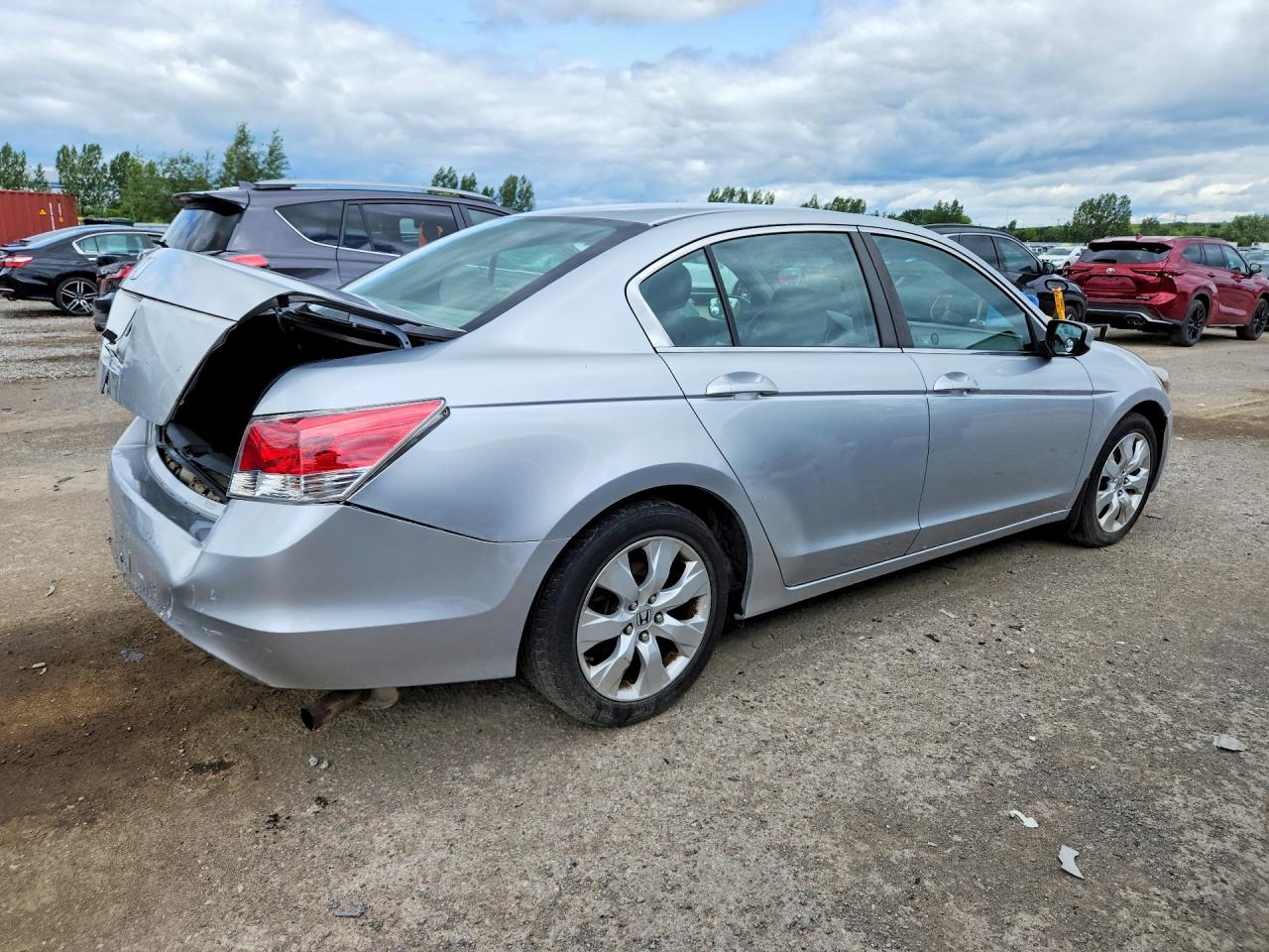 2008 Honda Accord Ex Silver vin: 1HGCP26798A816995