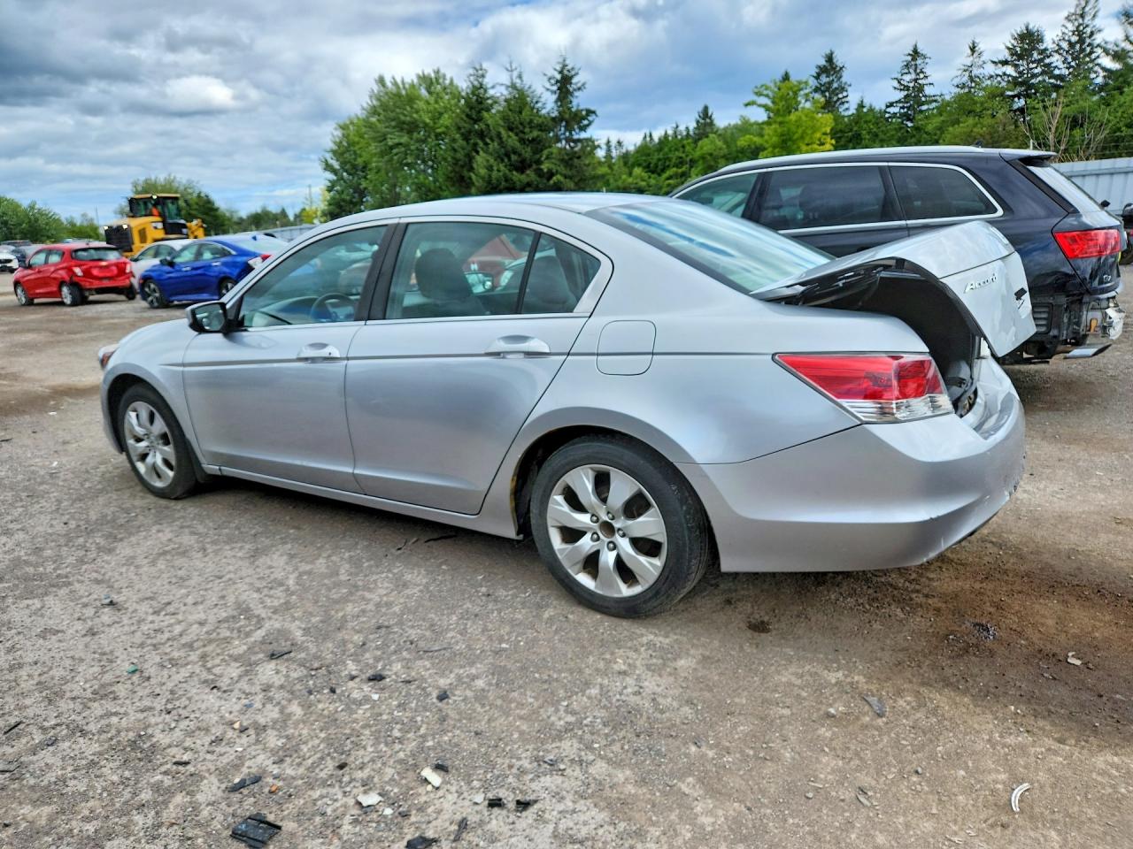 2008 Honda Accord Ex Silver vin: 1HGCP26798A816995