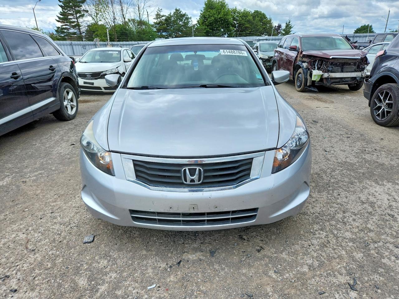2008 Honda Accord Ex Silver vin: 1HGCP26798A816995