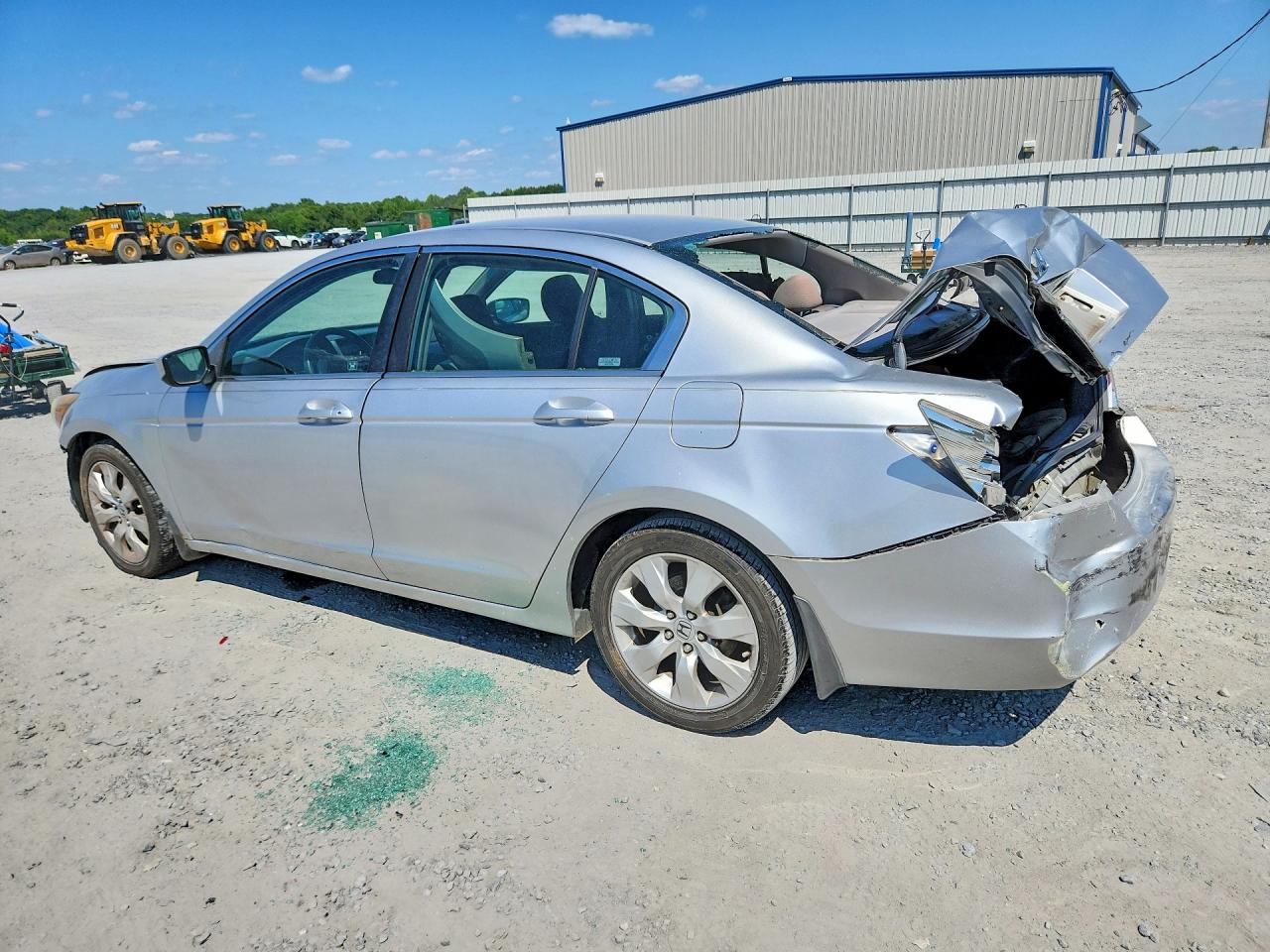 2009 Honda Accord Ex Silver vin: 1HGCP26799A050168
