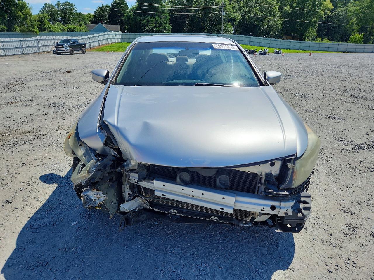 2009 Honda Accord Ex Silver vin: 1HGCP26799A050168