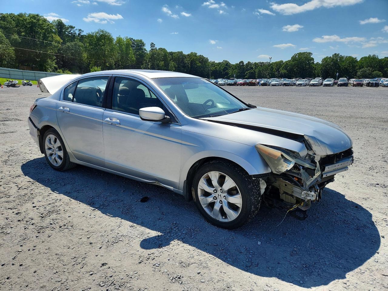 2009 Honda Accord Ex Silver vin: 1HGCP26799A050168