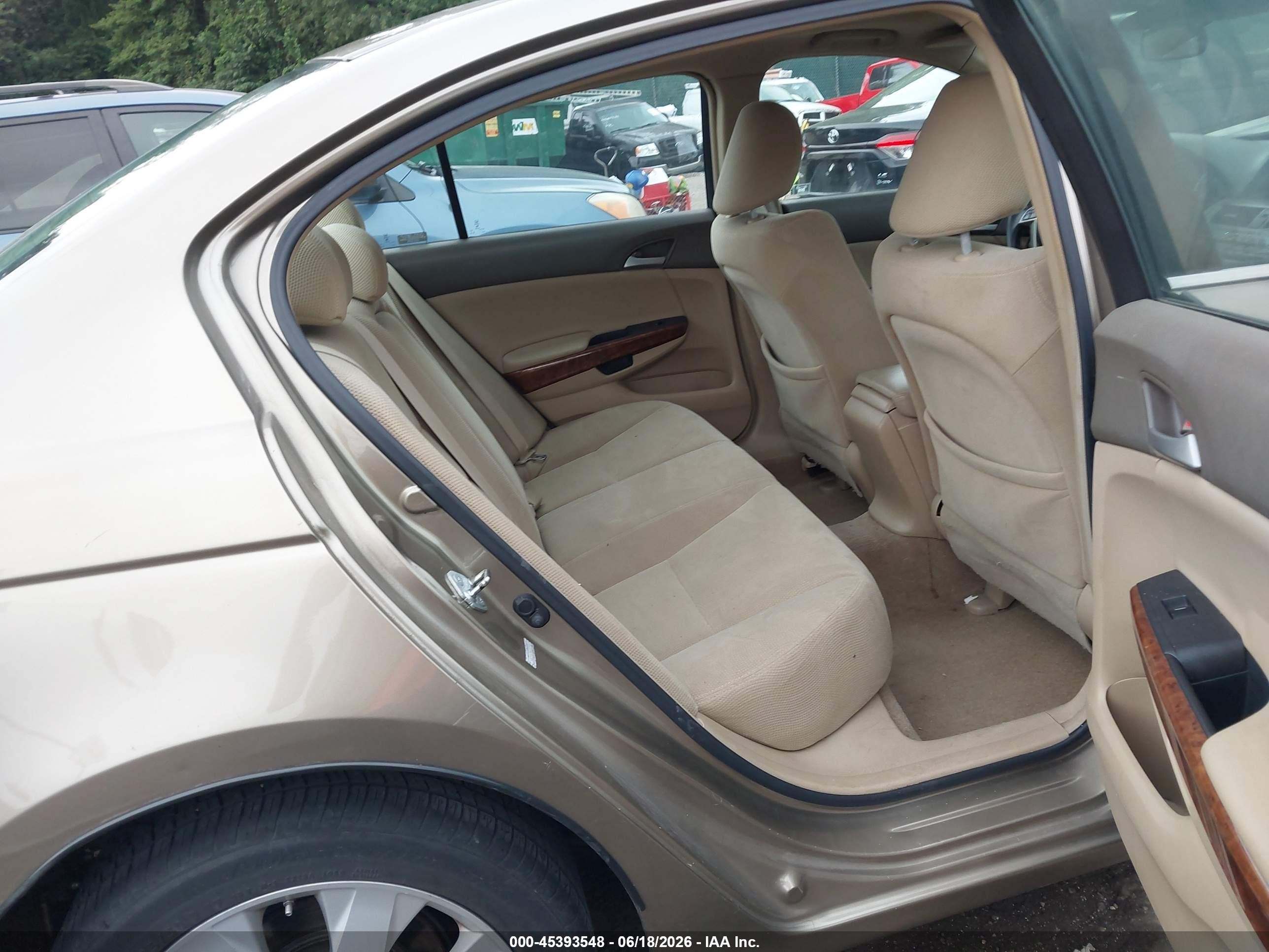 2009 Honda Accord 2.4 Ex Gold vin: 1HGCP26799A102785
