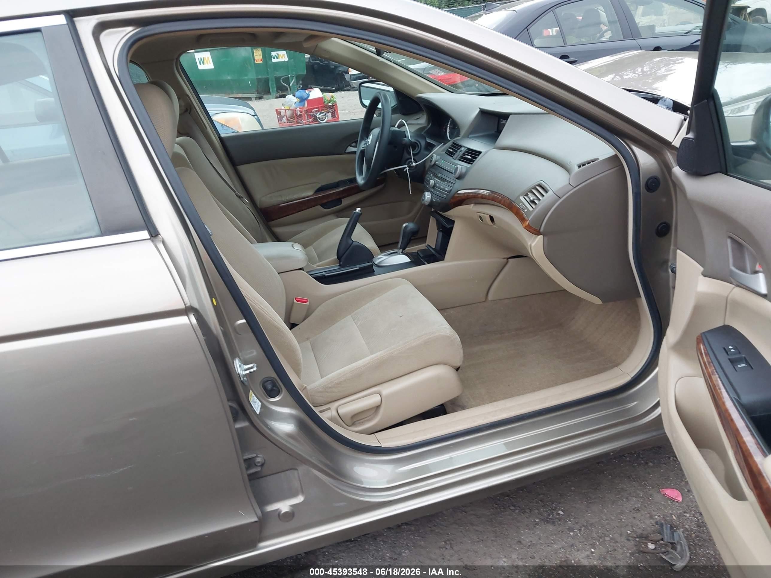 2009 Honda Accord 2.4 Ex Gold vin: 1HGCP26799A102785