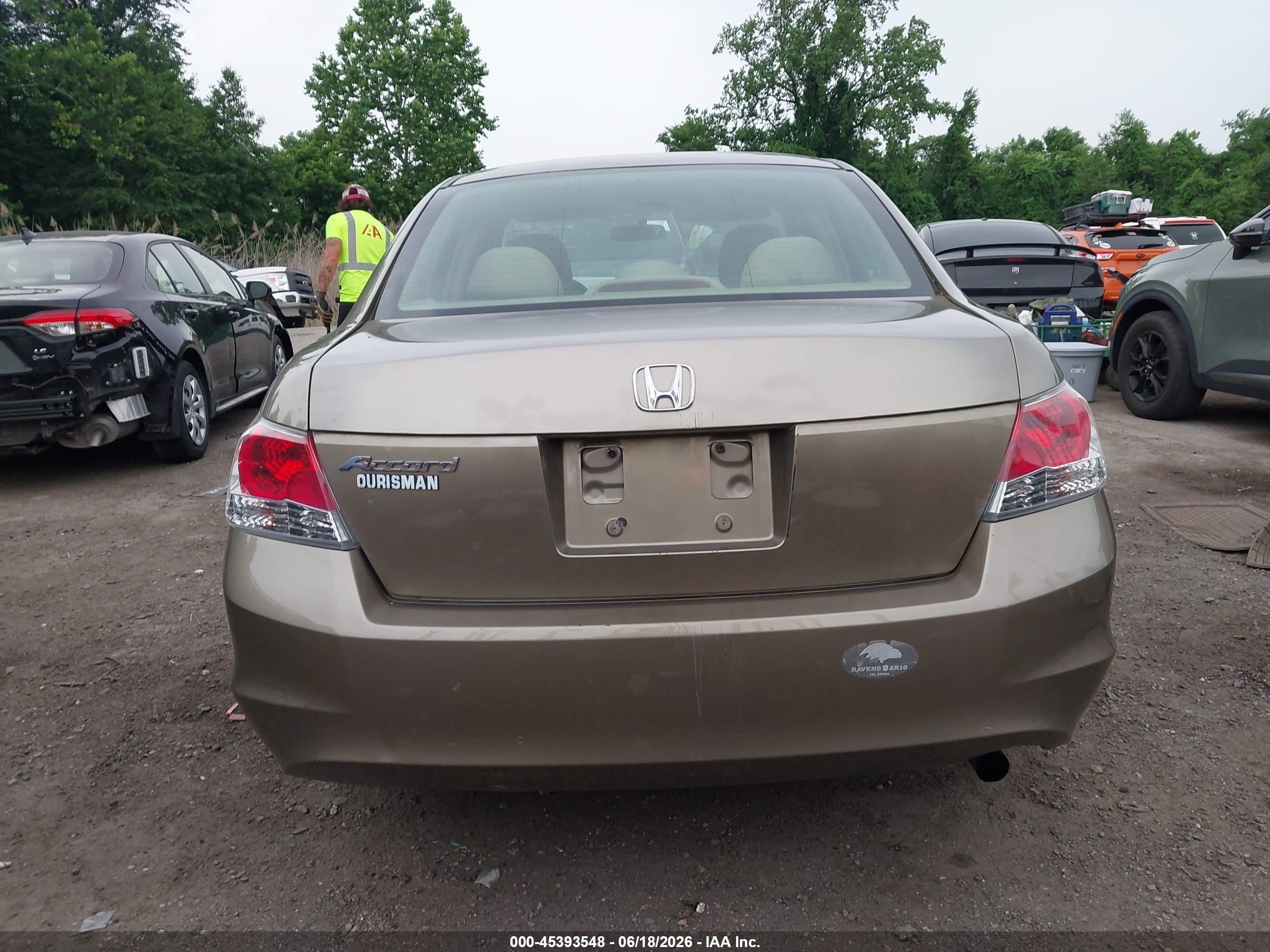 2009 Honda Accord 2.4 Ex Gold vin: 1HGCP26799A102785