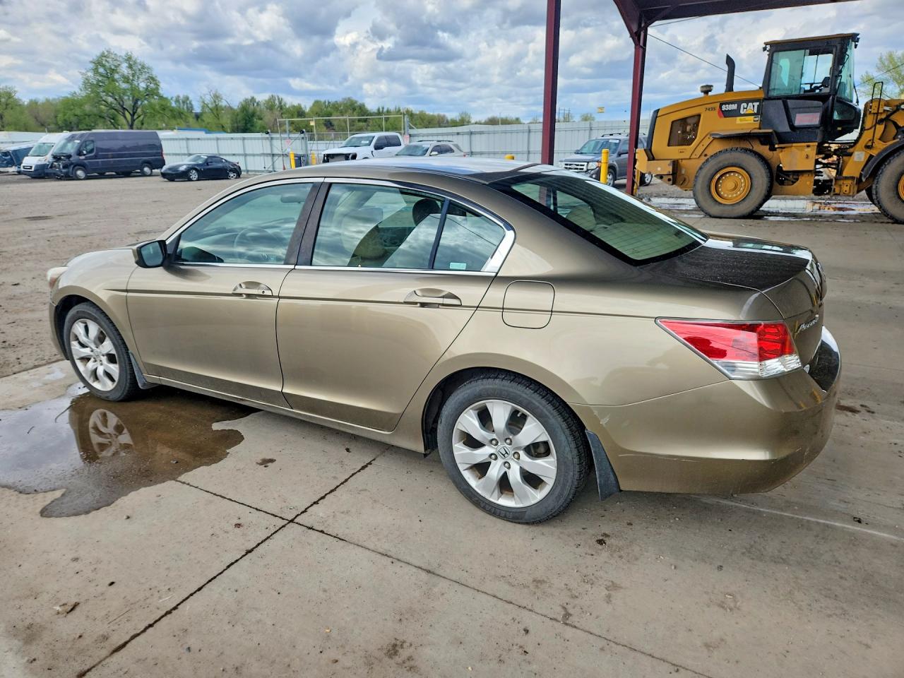 2009 Honda Accord Ex Желто-коричневый vin: 1HGCP26799A102821