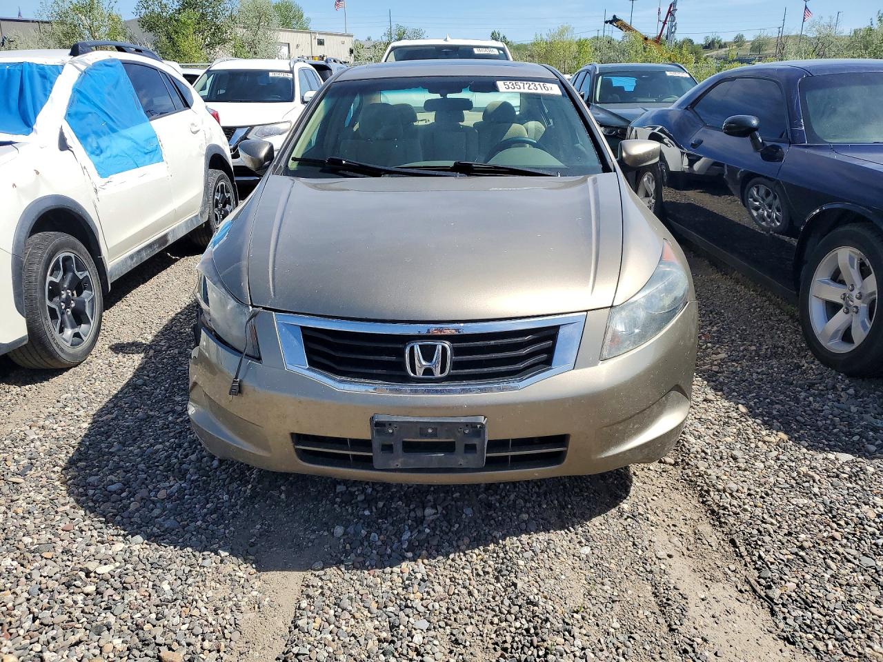 2009 Honda Accord Ex Желто-коричневый vin: 1HGCP26799A102821