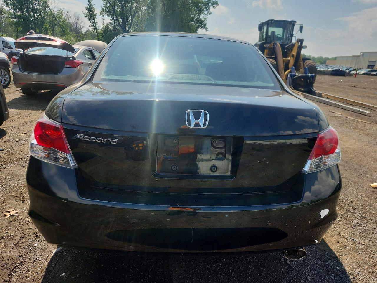 2009 Honda Accord Ex Black vin: 1HGCP26799A124978