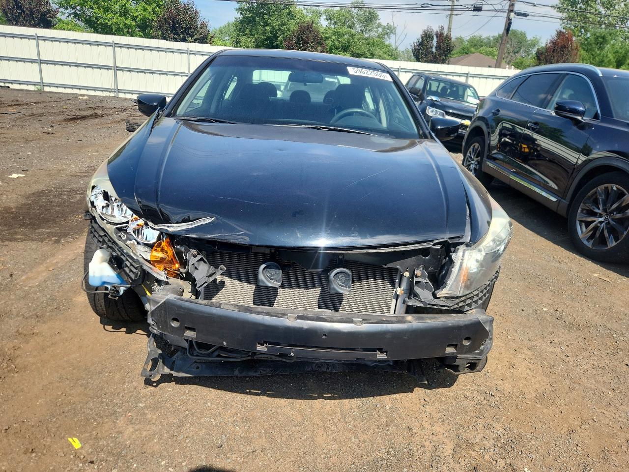 2009 Honda Accord Ex Black vin: 1HGCP26799A124978