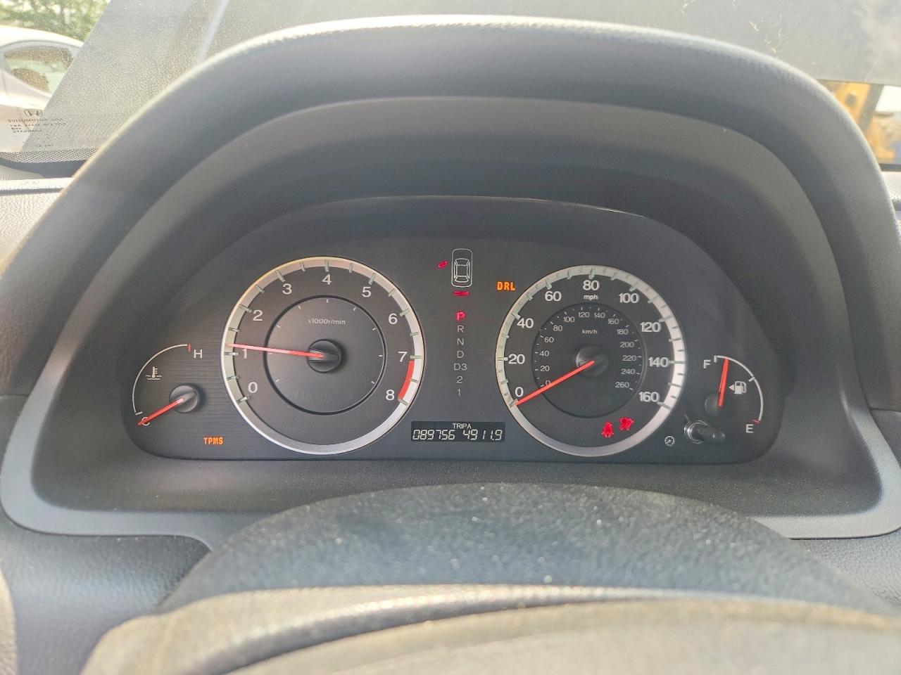 2009 Honda Accord Ex Black vin: 1HGCP26799A124978