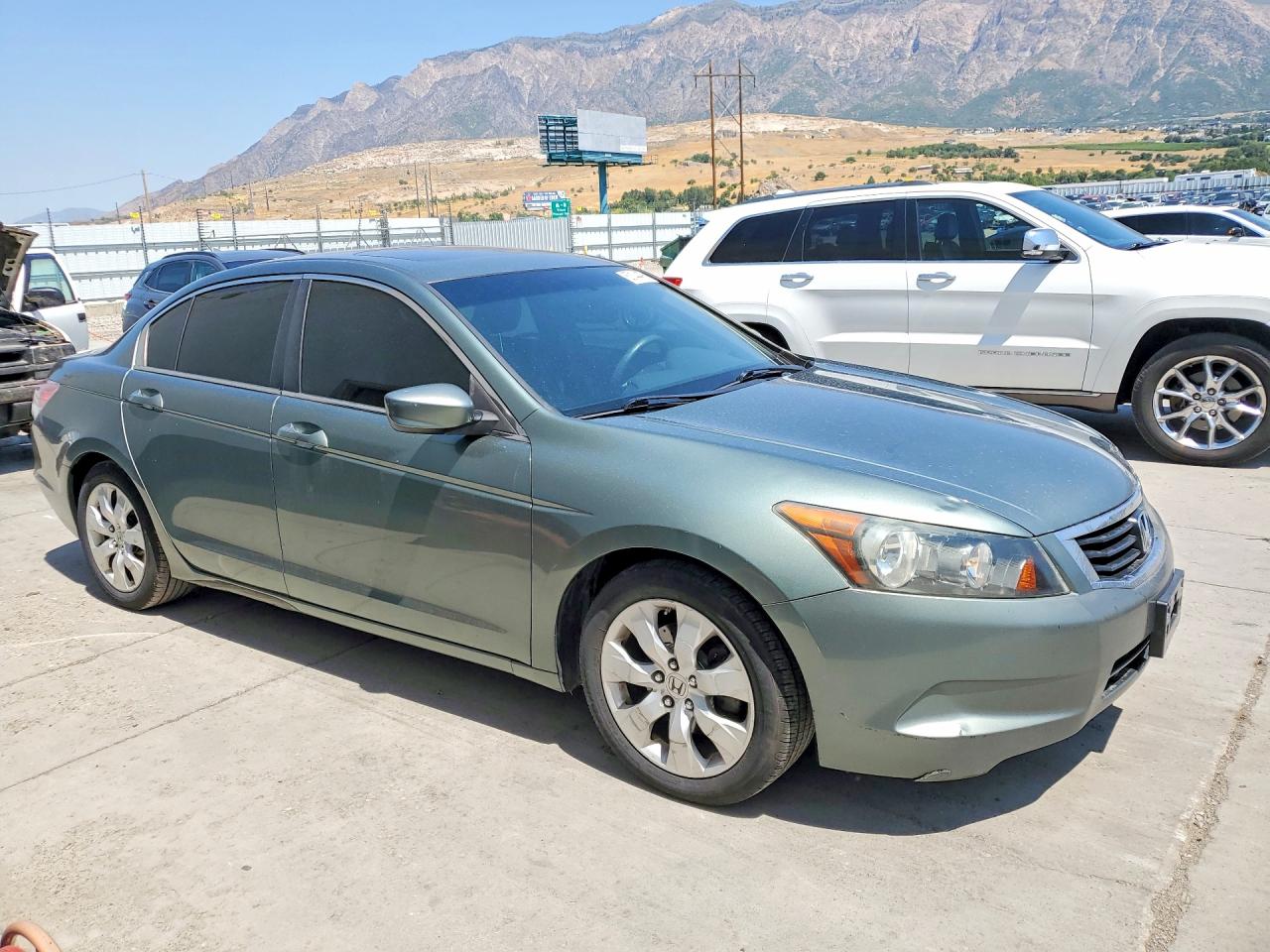 2009 Honda Accord Ex Green vin: 1HGCP26799A138900