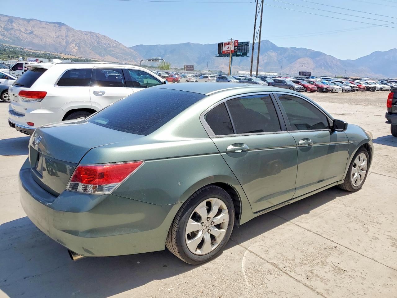 2009 Honda Accord Ex Green vin: 1HGCP26799A138900