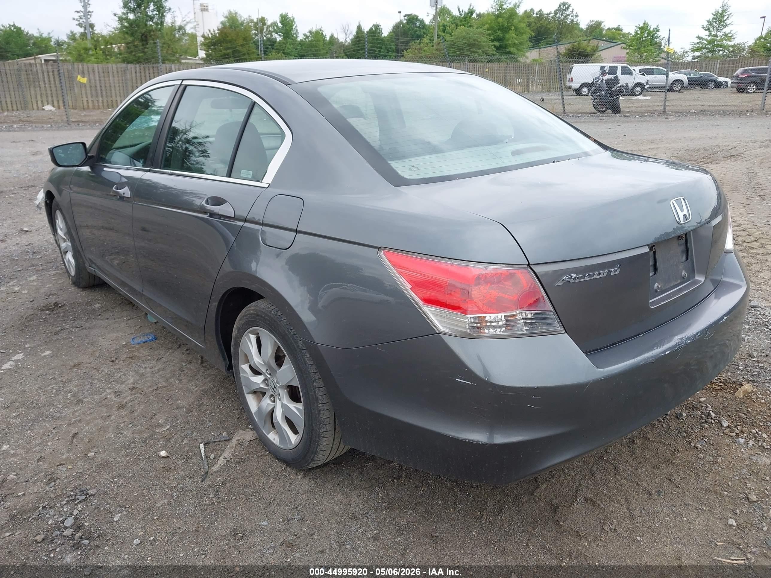 2009 Honda Accord 2.4 Ex Gray vin: 1HGCP26799A144065