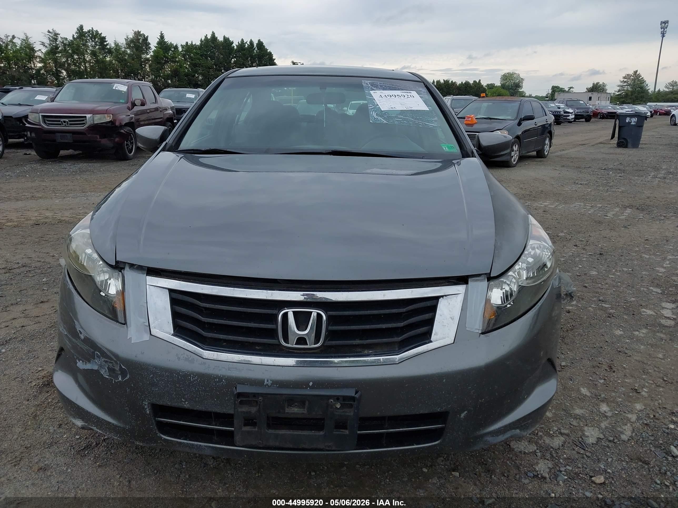 2009 Honda Accord 2.4 Ex Gray vin: 1HGCP26799A144065