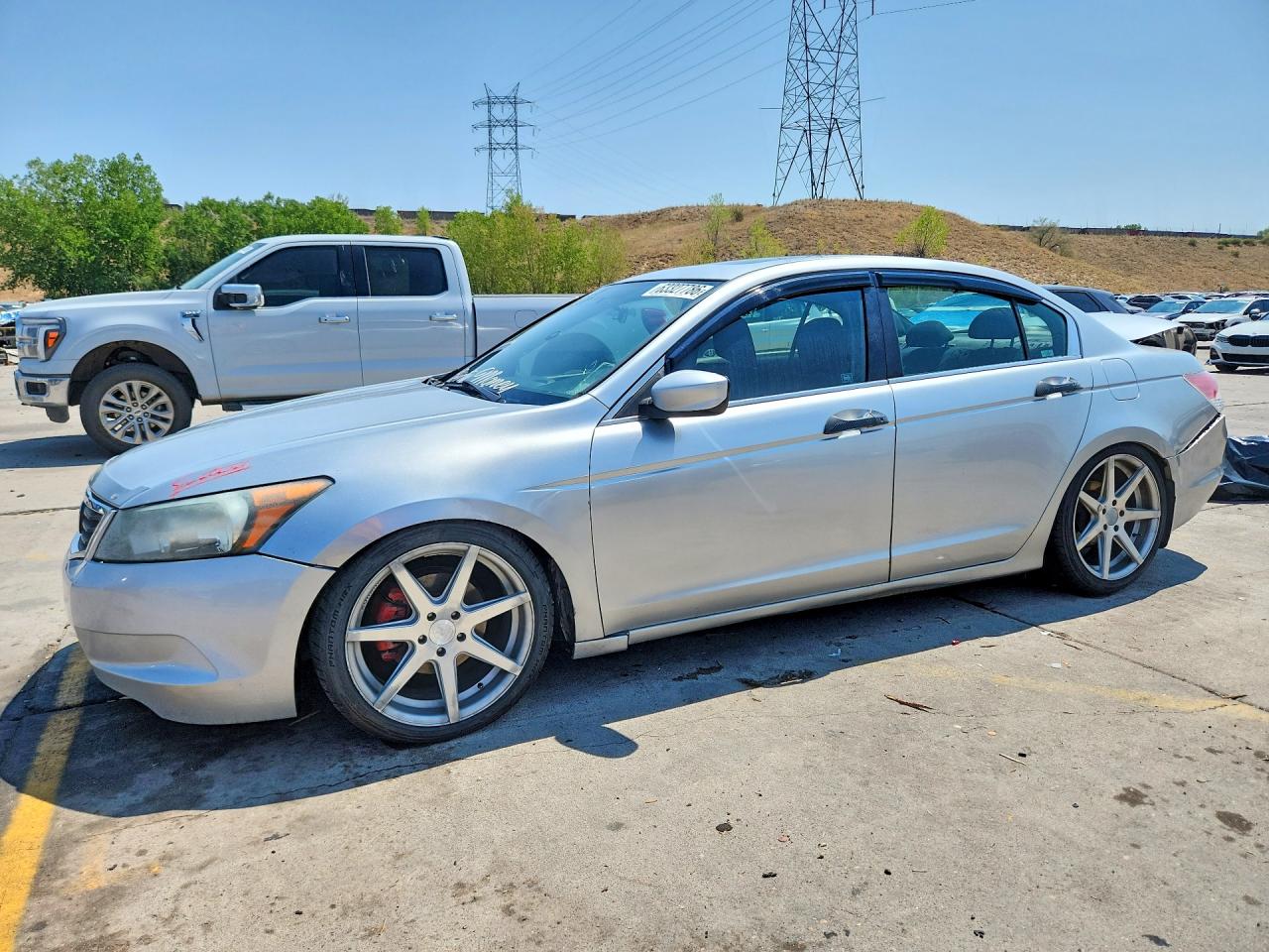 2009 Honda Accord Ex Серебряный vin: 1HGCP26799A179852
