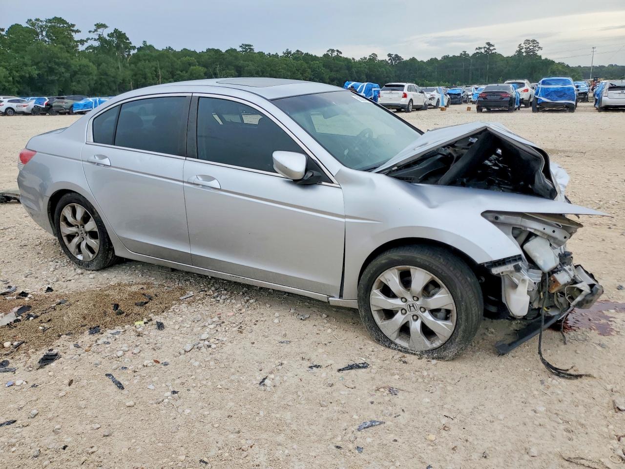 2009 Honda Accord Ex Silver vin: 1HGCP26799A189295