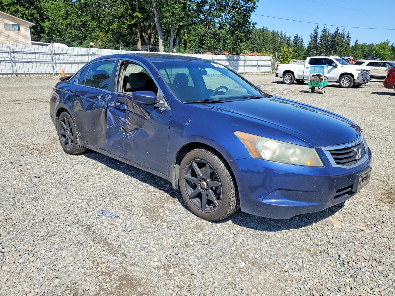 2008 Honda Accord Ex Синий vin: 1HGCP267X8A039274