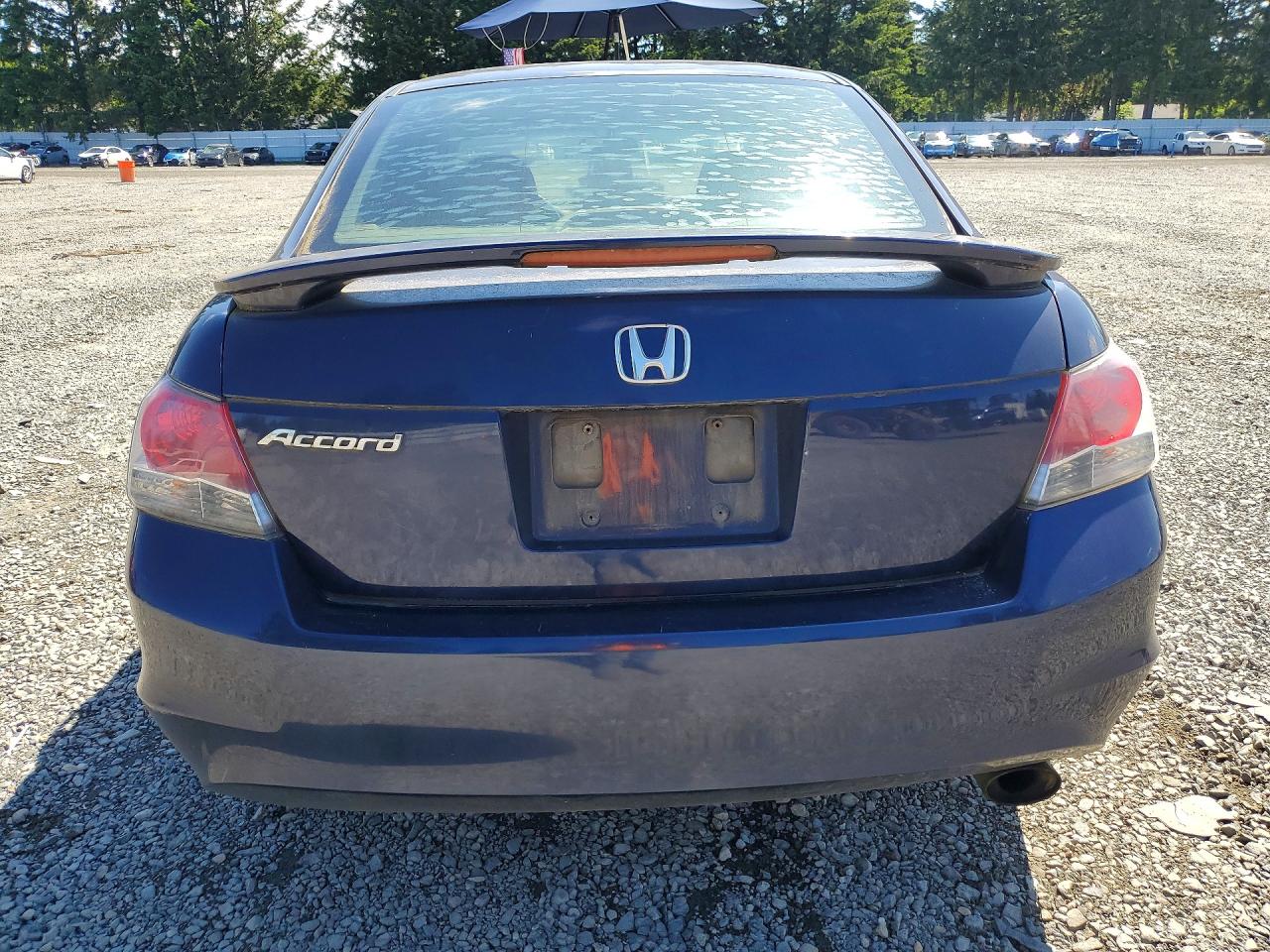 2008 Honda Accord Ex Синий vin: 1HGCP267X8A039274