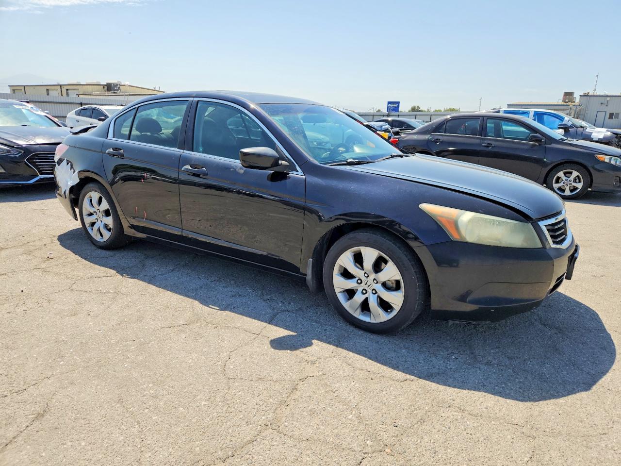 2008 Honda Accord Ex Black vin: 1HGCP267X8A134031