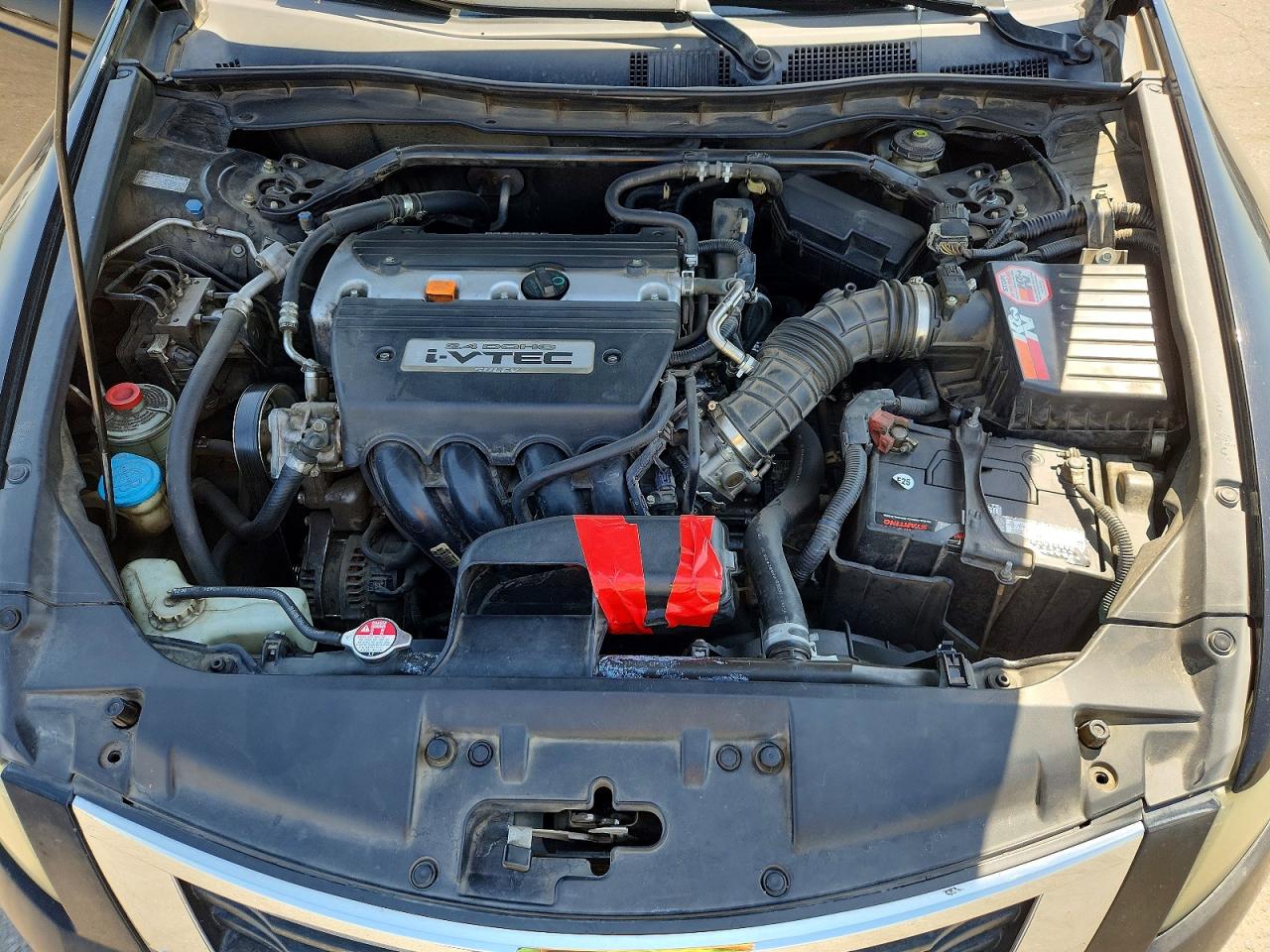 2008 Honda Accord Ex Black vin: 1HGCP267X8A134031