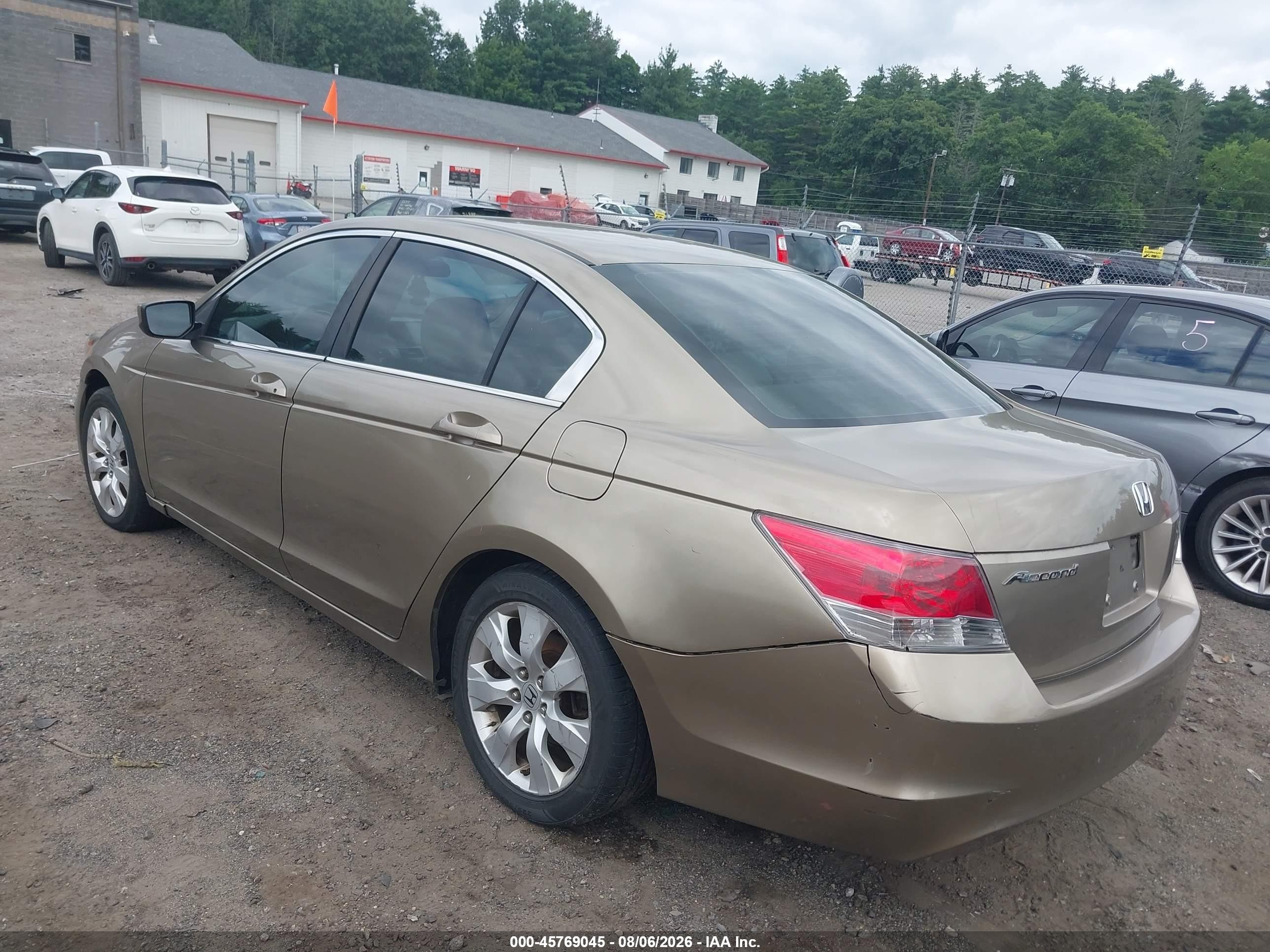 2009 Honda Accord 2.4 Ex Gold vin: 1HGCP267X9A003604
