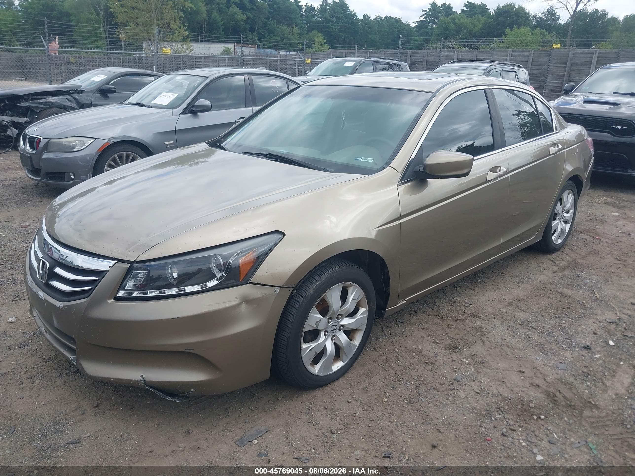 2009 Honda Accord 2.4 Ex Gold vin: 1HGCP267X9A003604