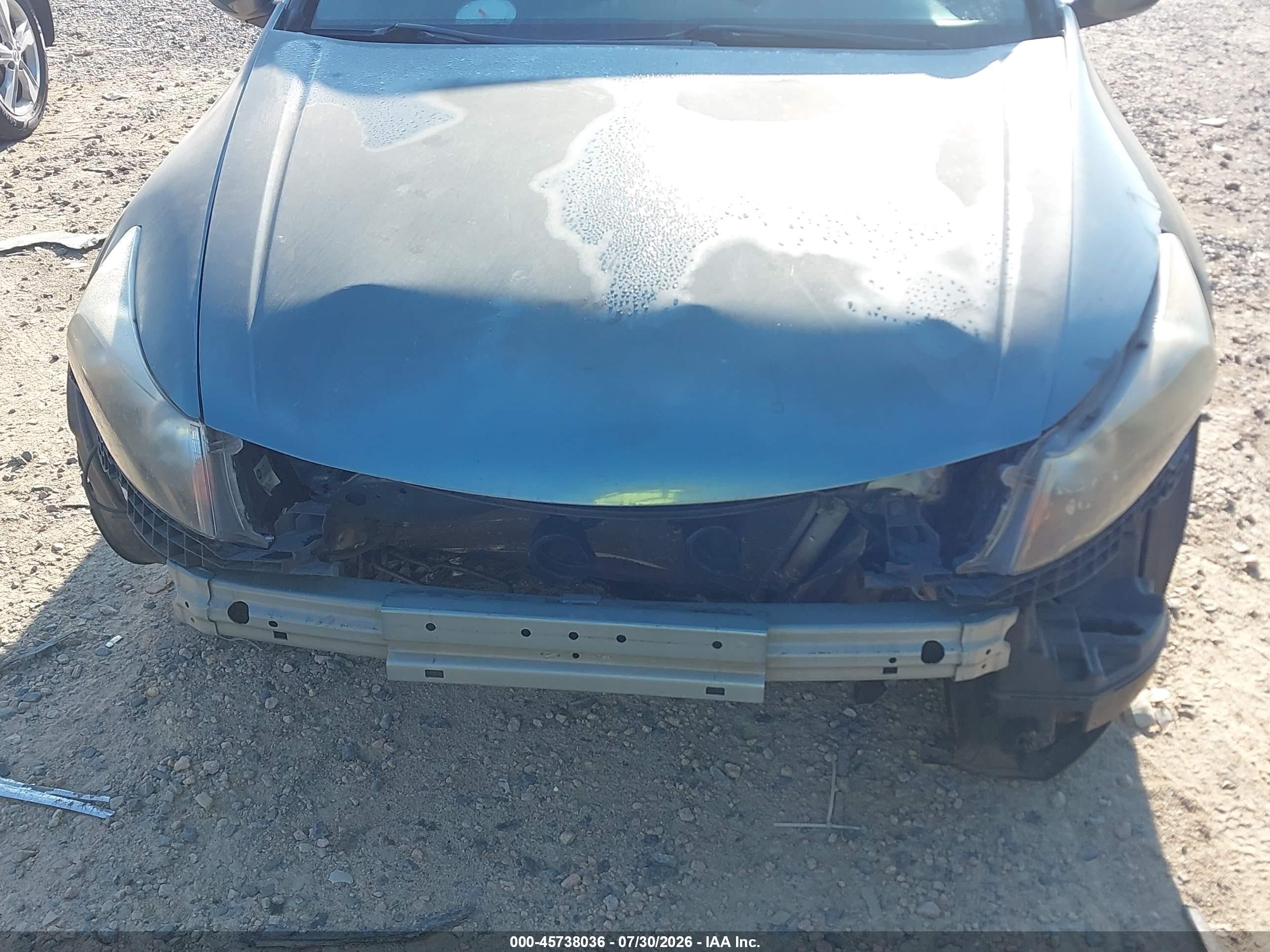 2009 Honda Accord 2.4 Ex Бирюзовый vin: 1HGCP267X9A126061