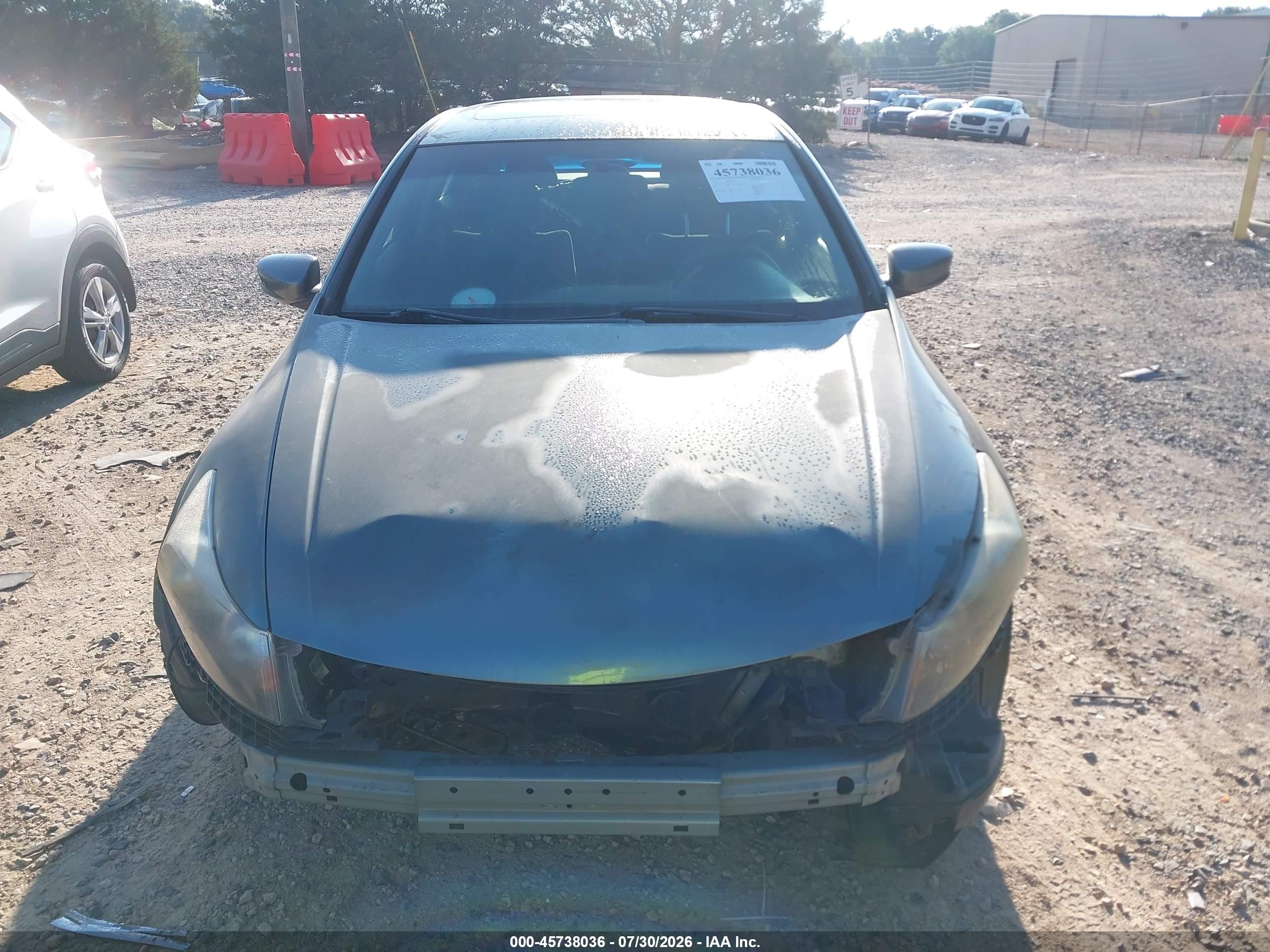 2009 Honda Accord 2.4 Ex Бирюзовый vin: 1HGCP267X9A126061