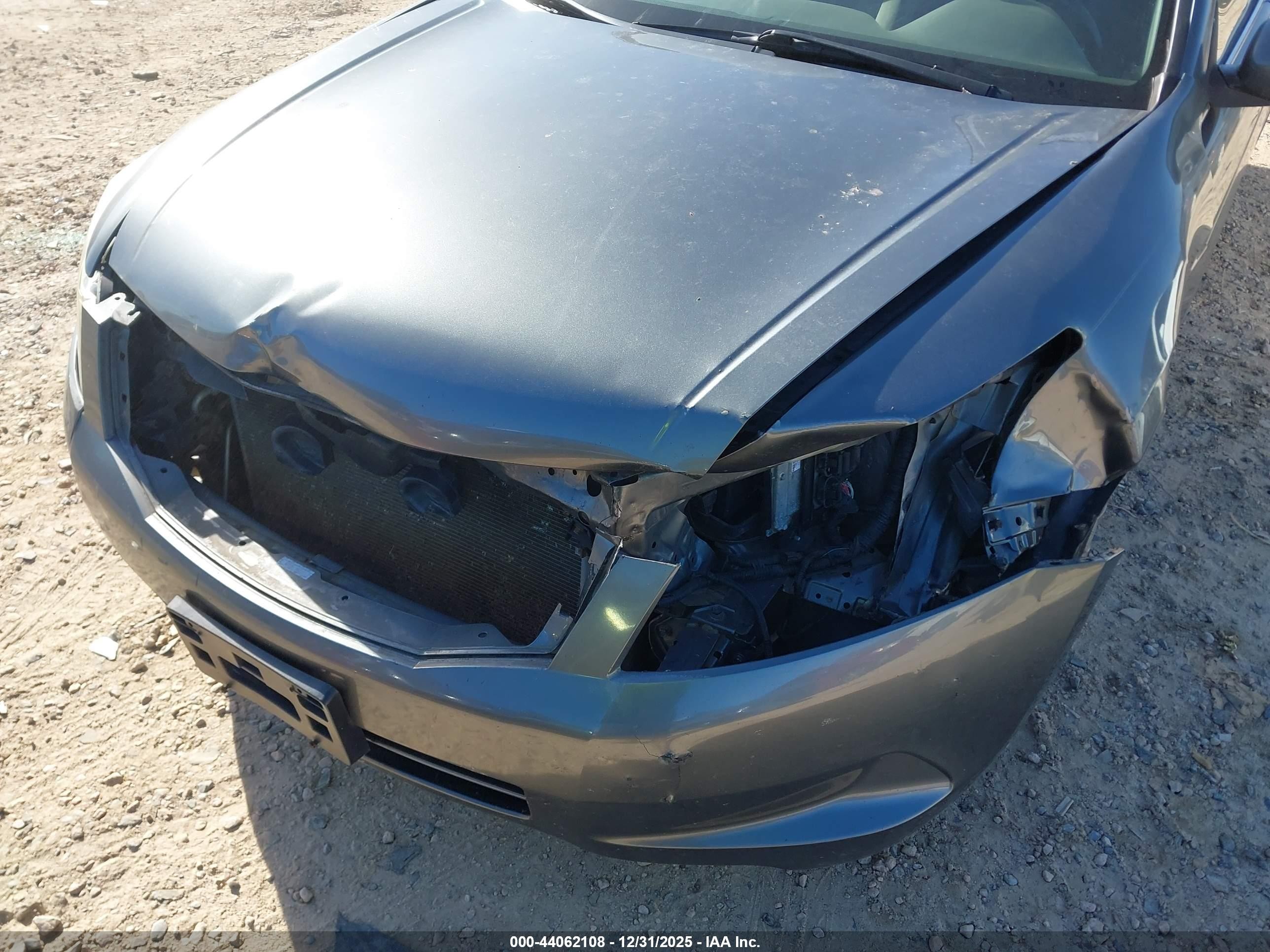 2009 Honda Accord 2.4 Ex Gray vin: 1HGCP267X9A181626