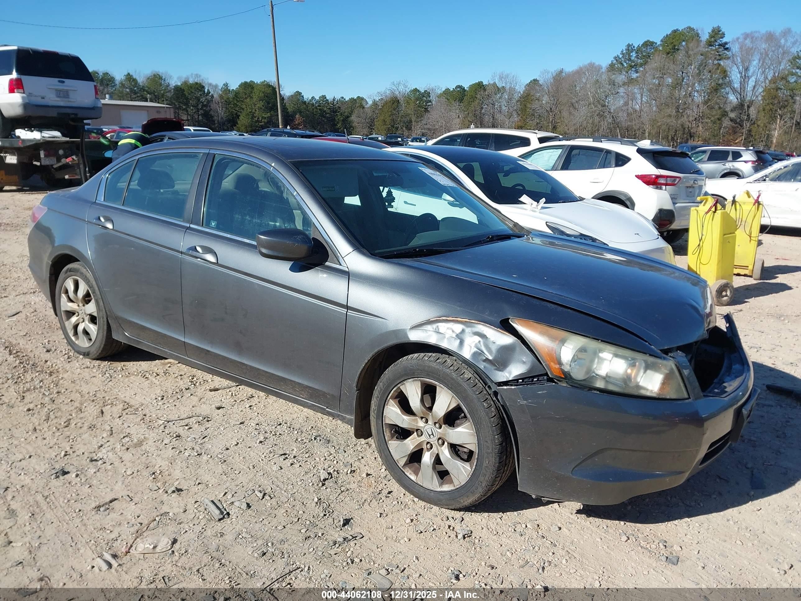 2009 Honda Accord 2.4 Ex Gray vin: 1HGCP267X9A181626