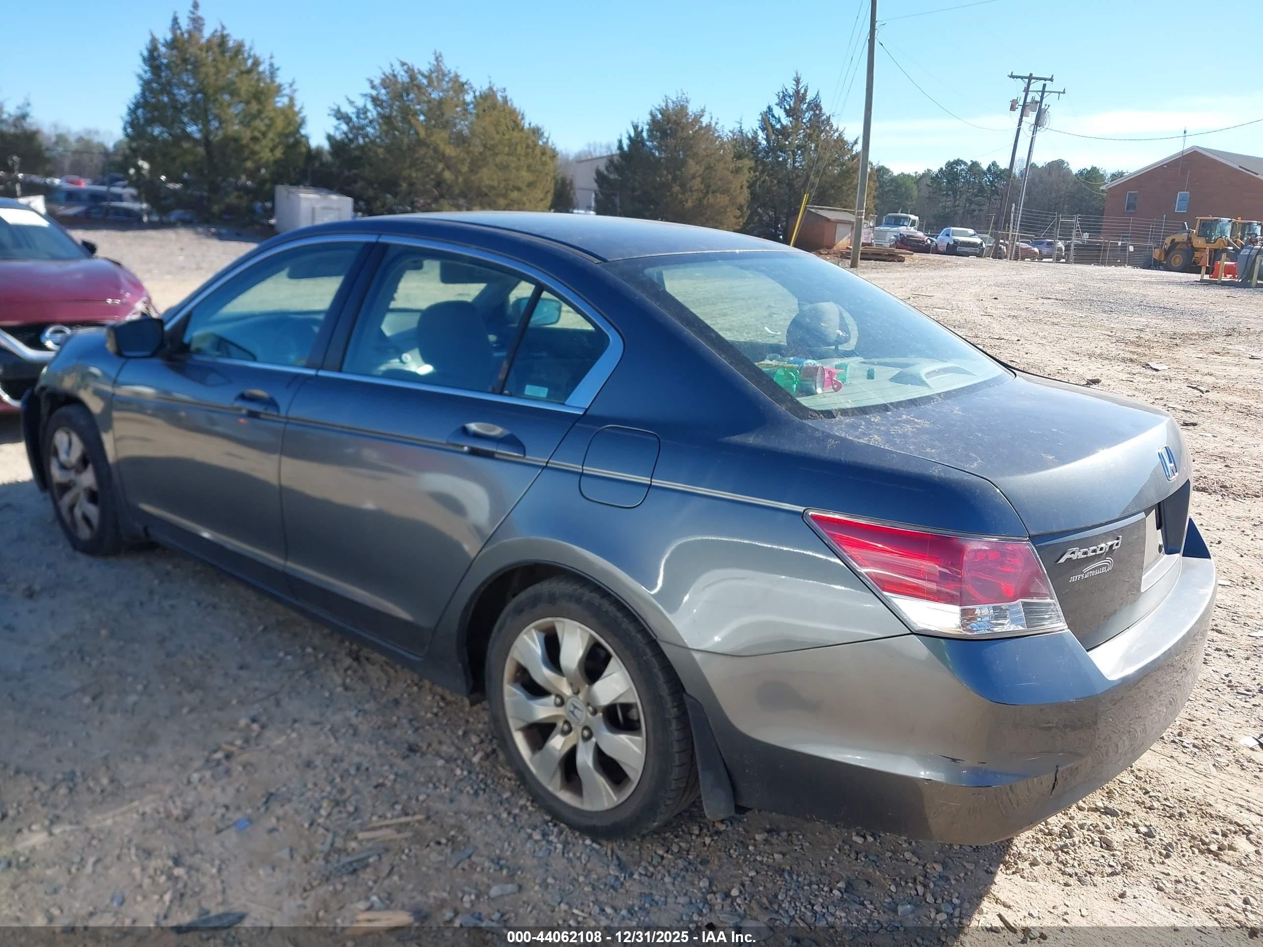 2009 Honda Accord 2.4 Ex Gray vin: 1HGCP267X9A181626