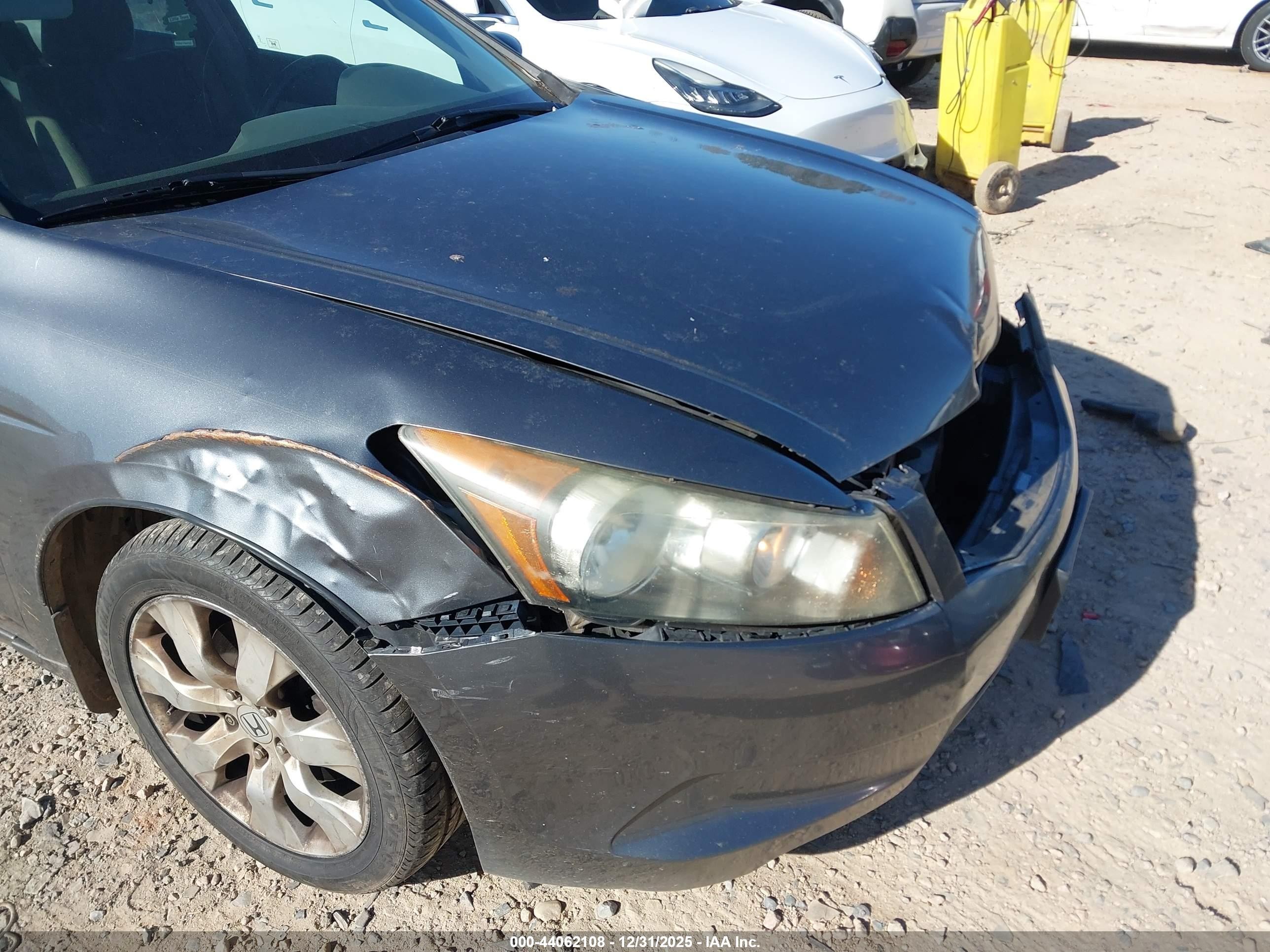 2009 Honda Accord 2.4 Ex Gray vin: 1HGCP267X9A181626