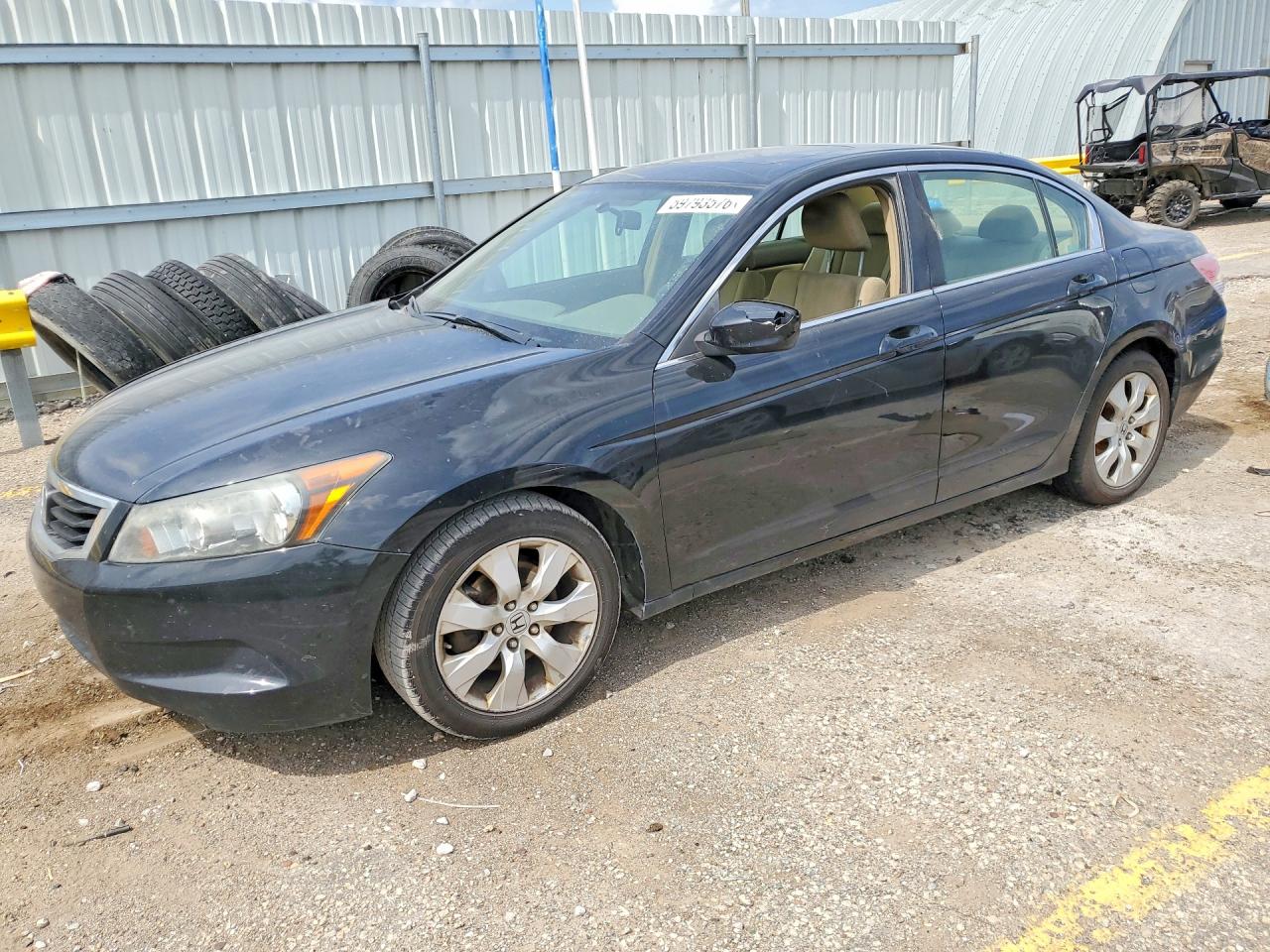 2009 Honda Accord Ex Black vin: 1HGCP267X9A192027