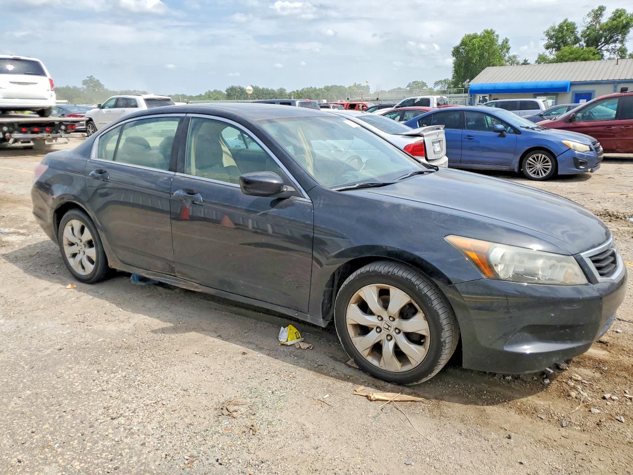 2009 Honda Accord Ex Black vin: 1HGCP267X9A192027