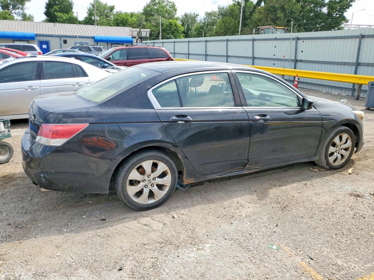 2009 Honda Accord Ex Black vin: 1HGCP267X9A192027