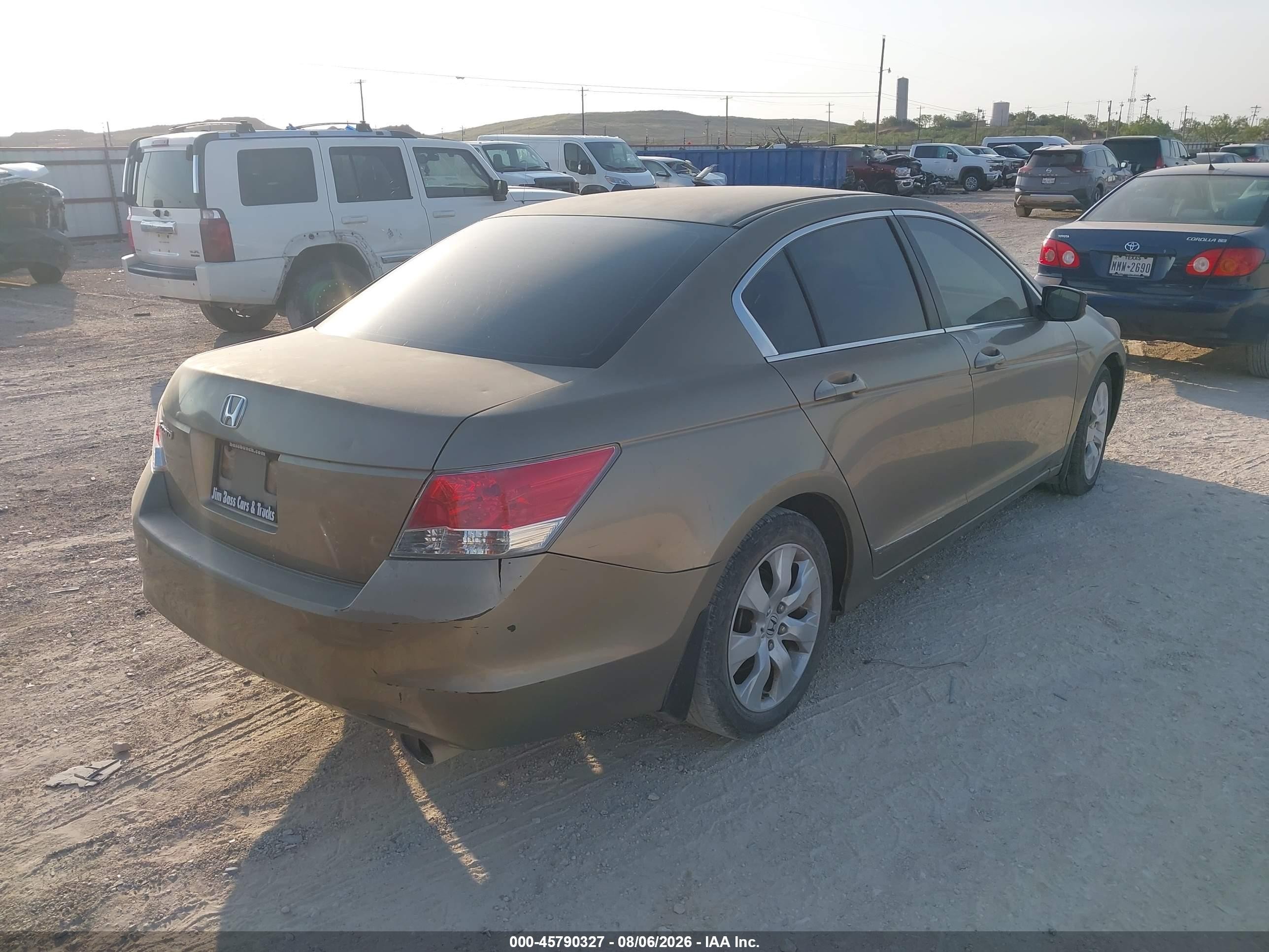 2009 Honda Accord 2.4 Ex Gold vin: 1HGCP267X9A199575