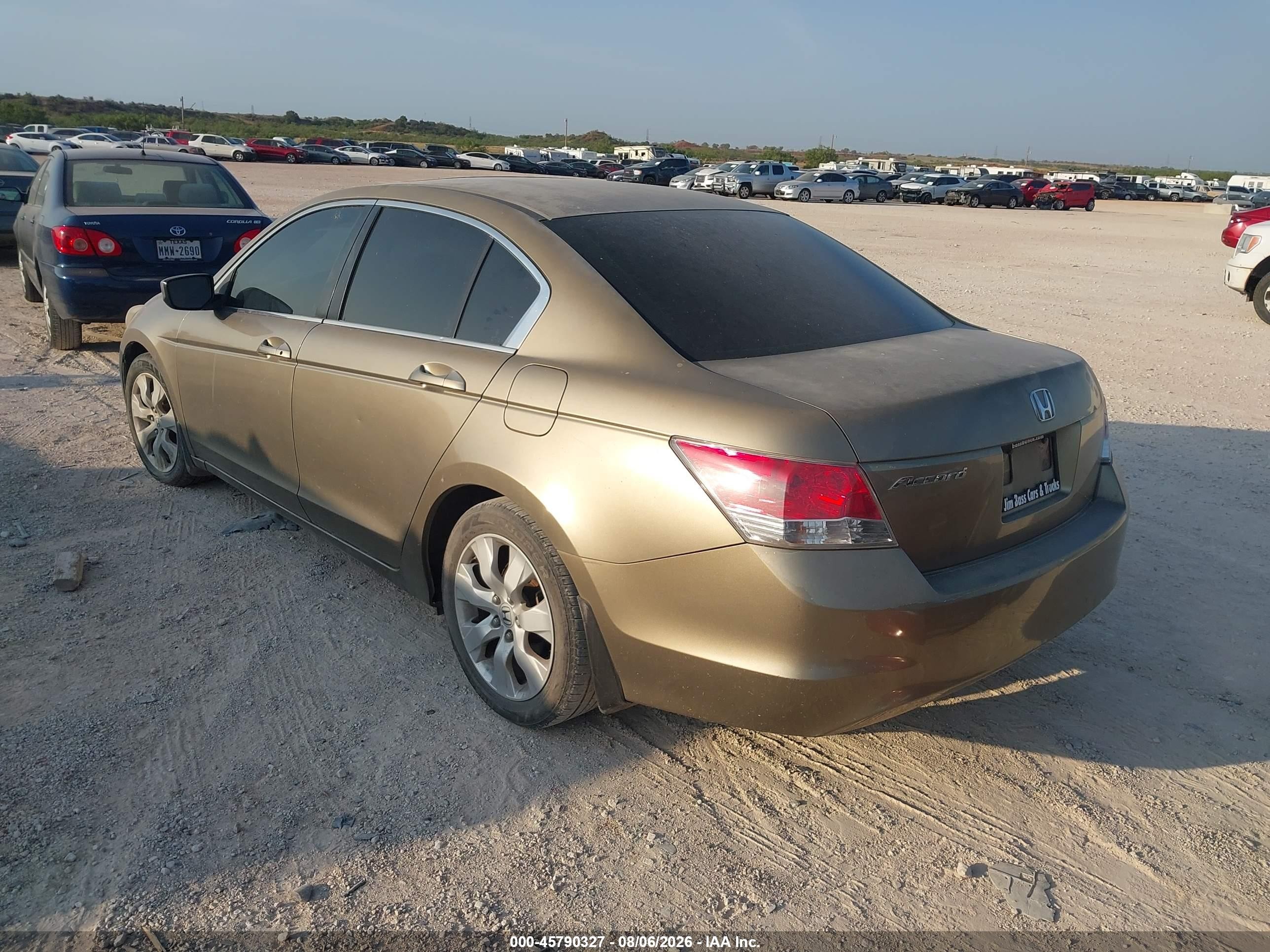 2009 Honda Accord 2.4 Ex Gold vin: 1HGCP267X9A199575