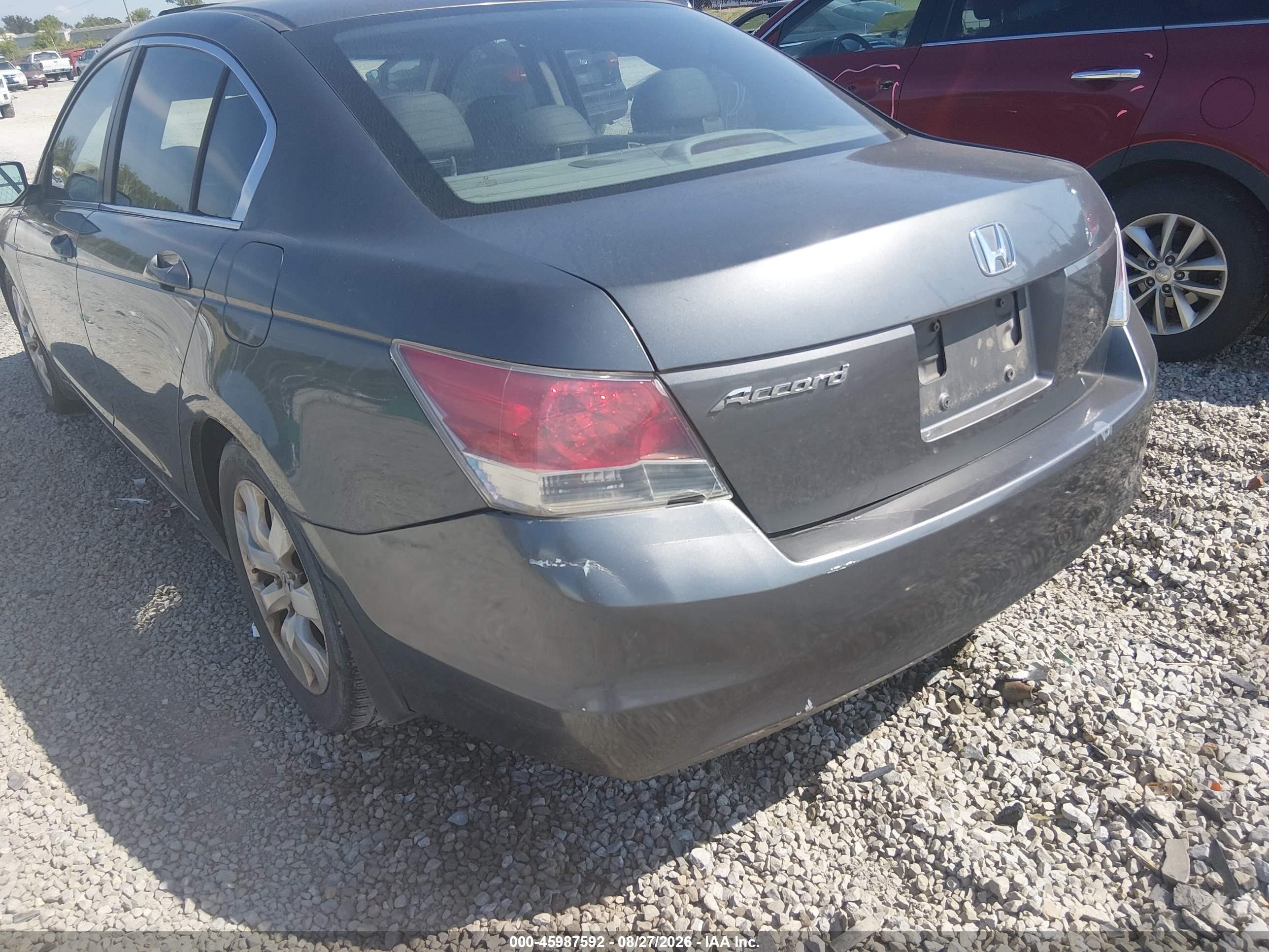 2008 Honda Accord 2.4 Ex-l Silver vin: 1HGCP26808A005353