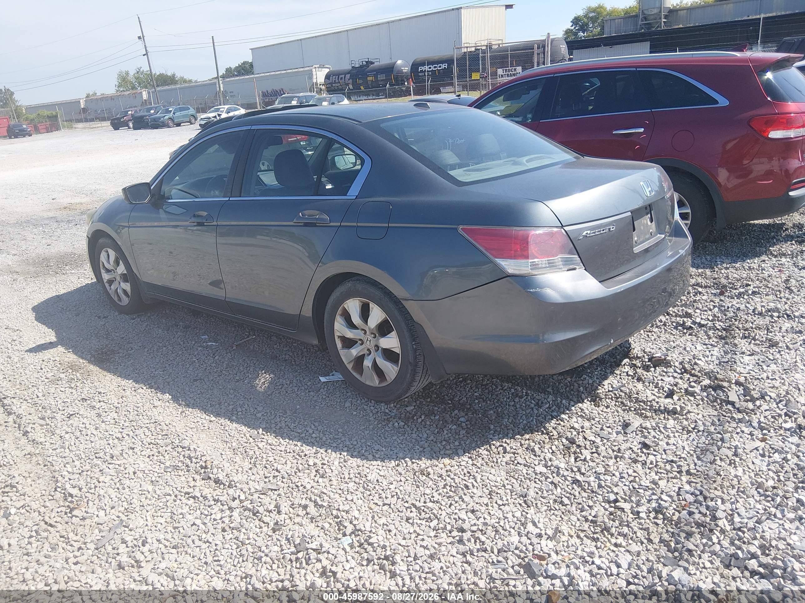 2008 Honda Accord 2.4 Ex-l Silver vin: 1HGCP26808A005353