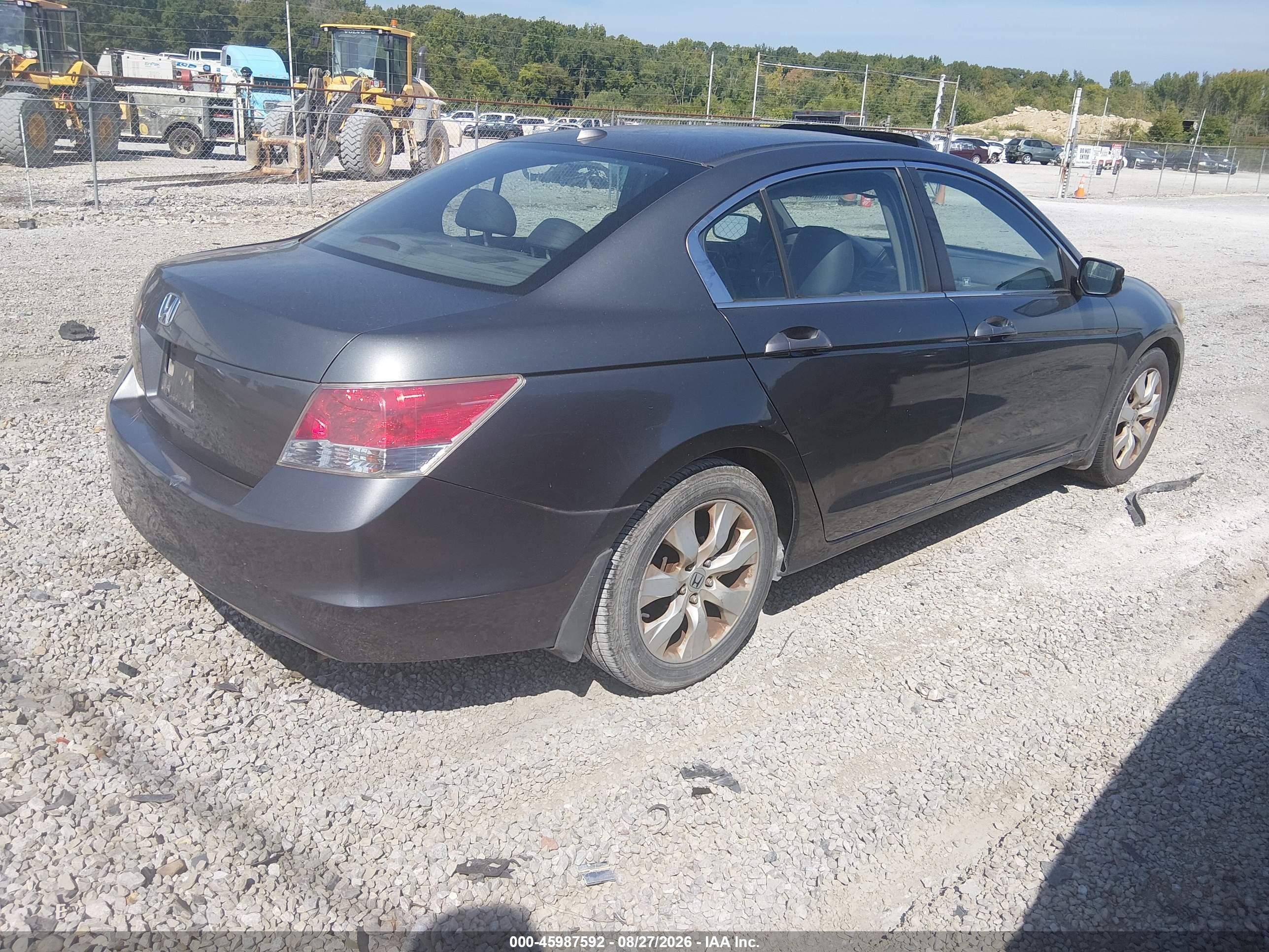 2008 Honda Accord 2.4 Ex-l Silver vin: 1HGCP26808A005353
