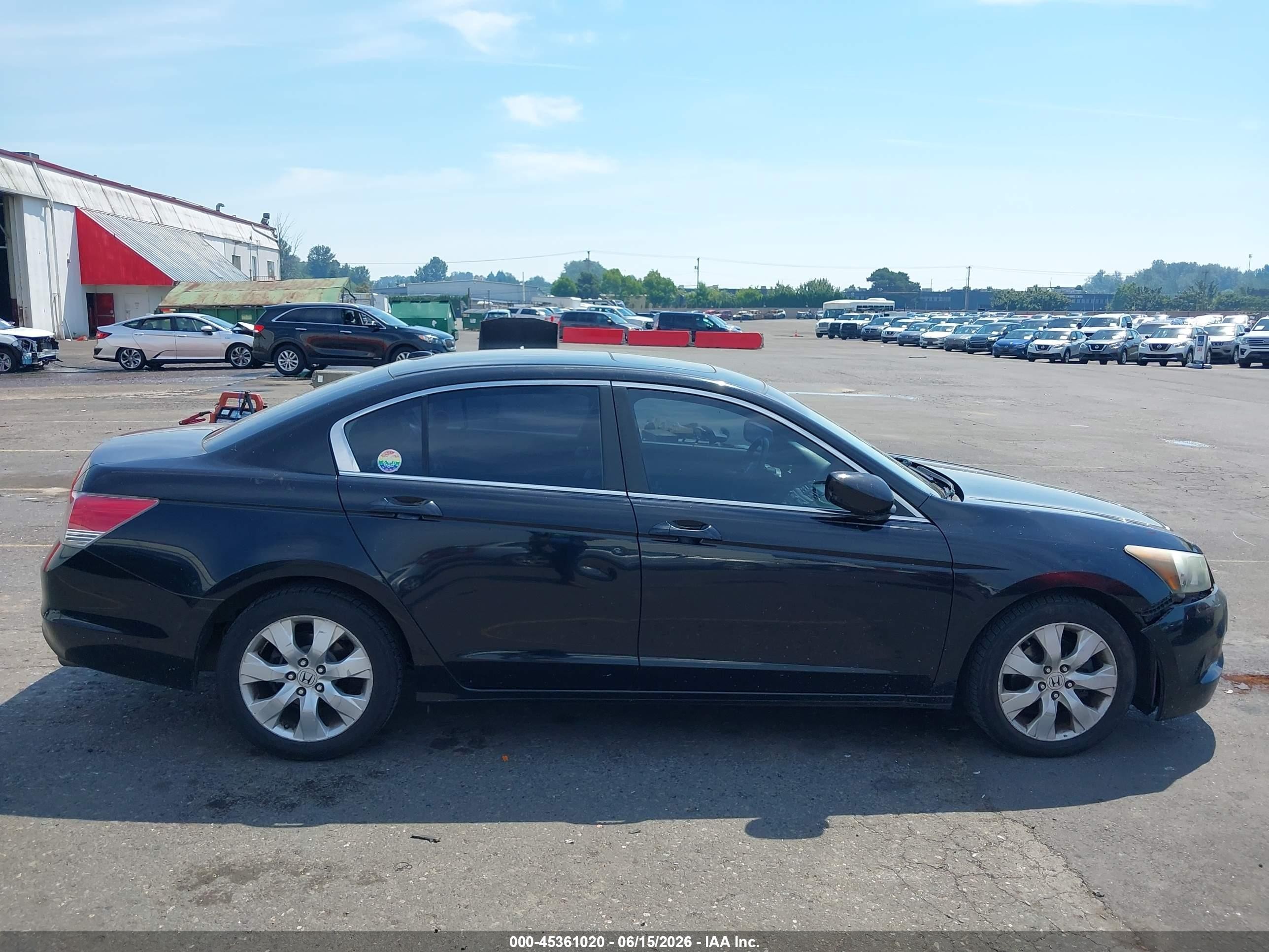 2008 Honda Accord 2.4 Ex-l Black vin: 1HGCP26808A009094