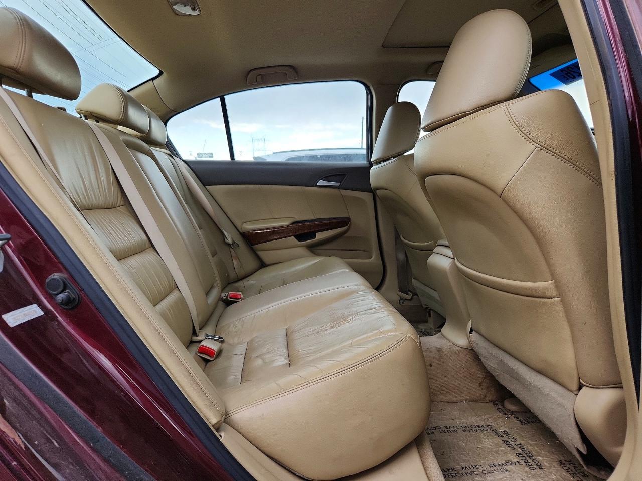 2008 Honda Accord Exl Maroon vin: 1HGCP26808A024288