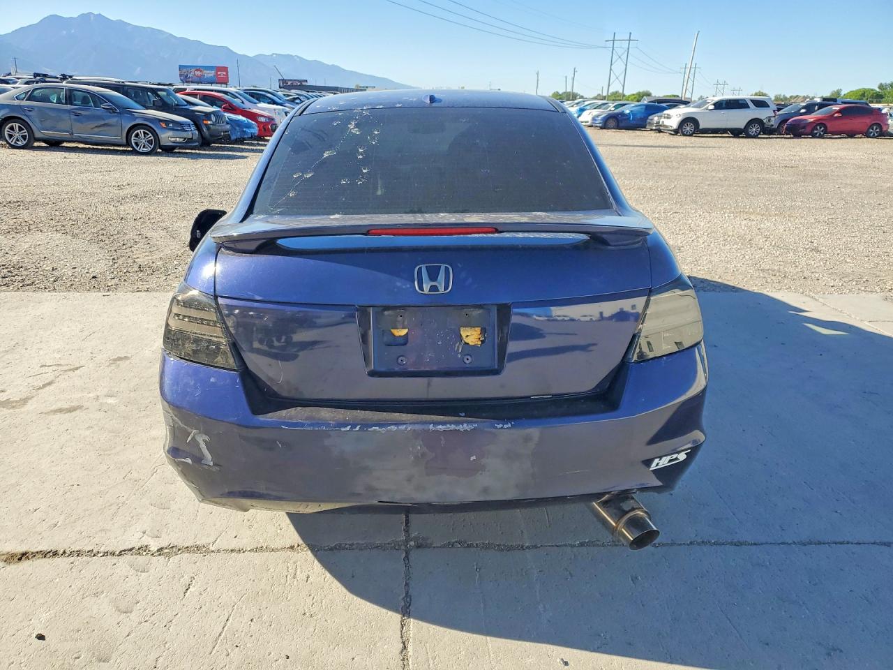 2008 Honda Accord Exl Blue vin: 1HGCP26808A026381