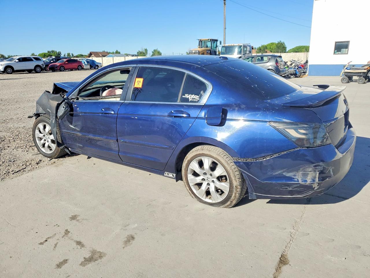 2008 Honda Accord Exl Blue vin: 1HGCP26808A026381