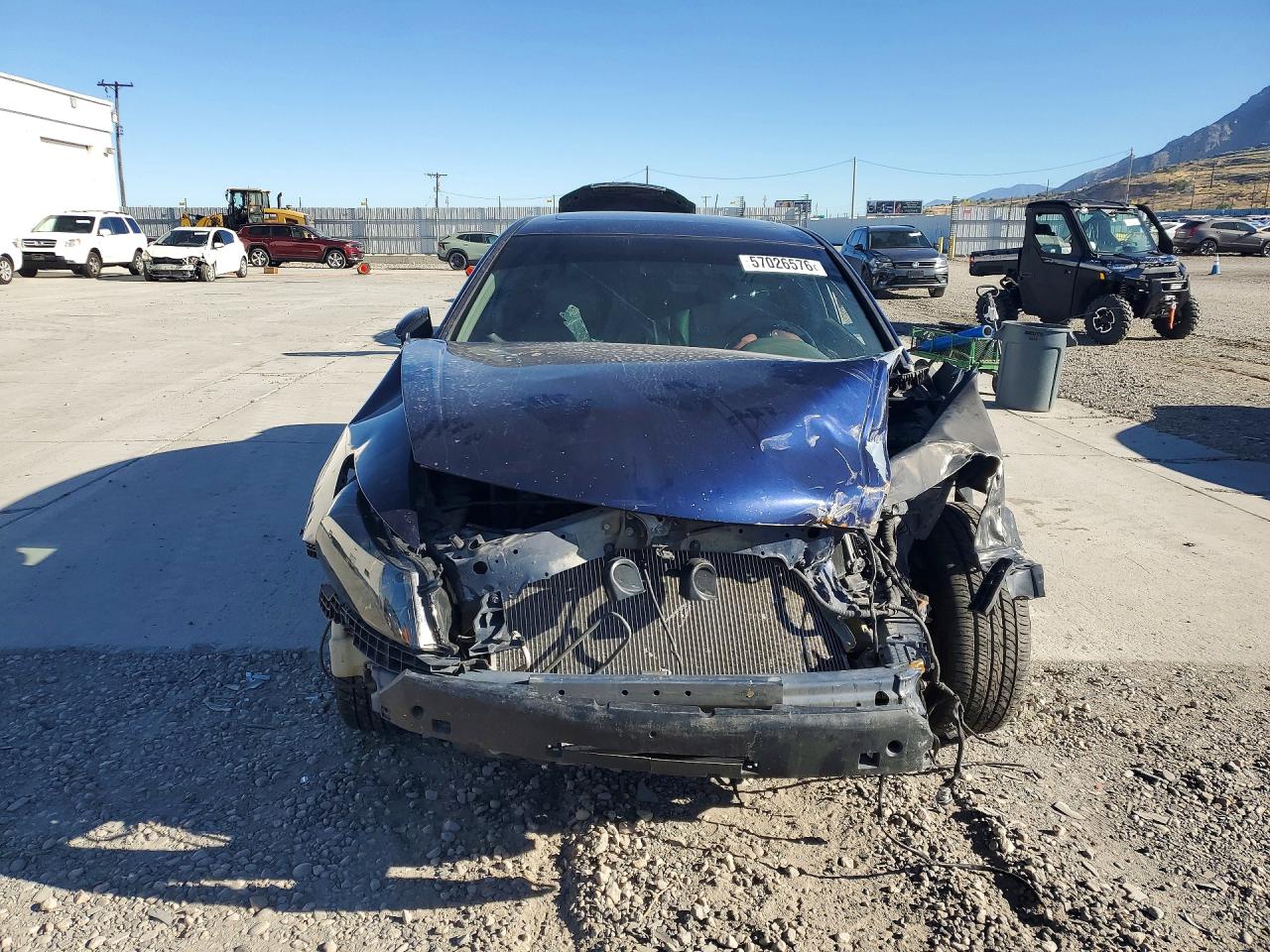 2008 Honda Accord Exl Blue vin: 1HGCP26808A026381