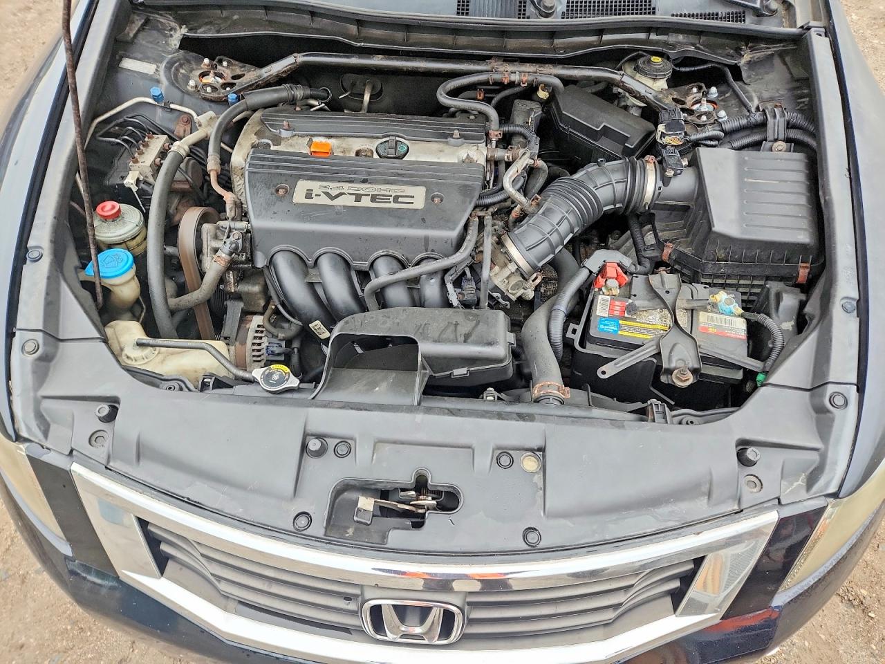 2008 Honda Accord Exl Black vin: 1HGCP26808A036246