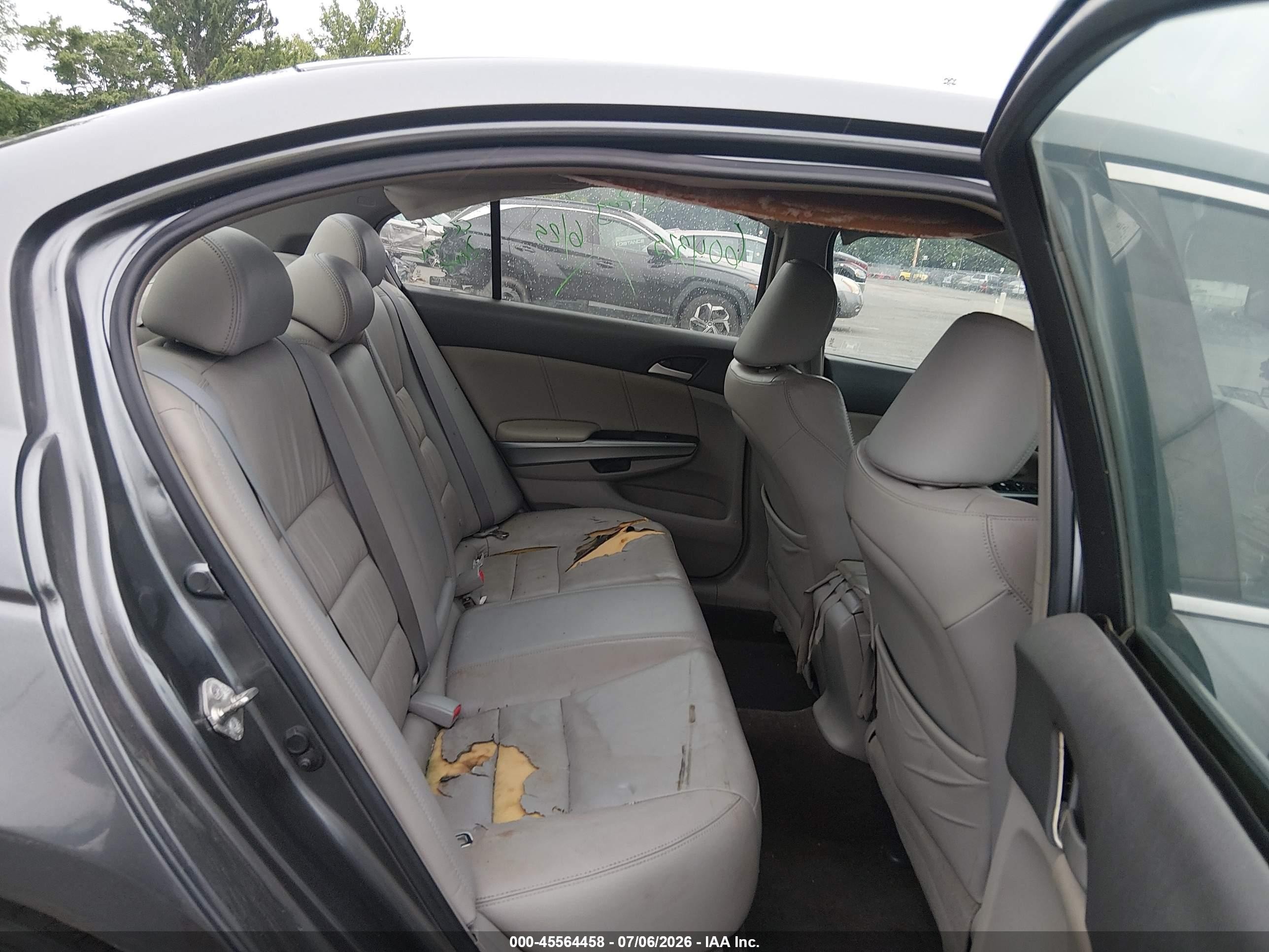 2008 Honda Accord 2.4 Ex-l Gray vin: 1HGCP26808A055119