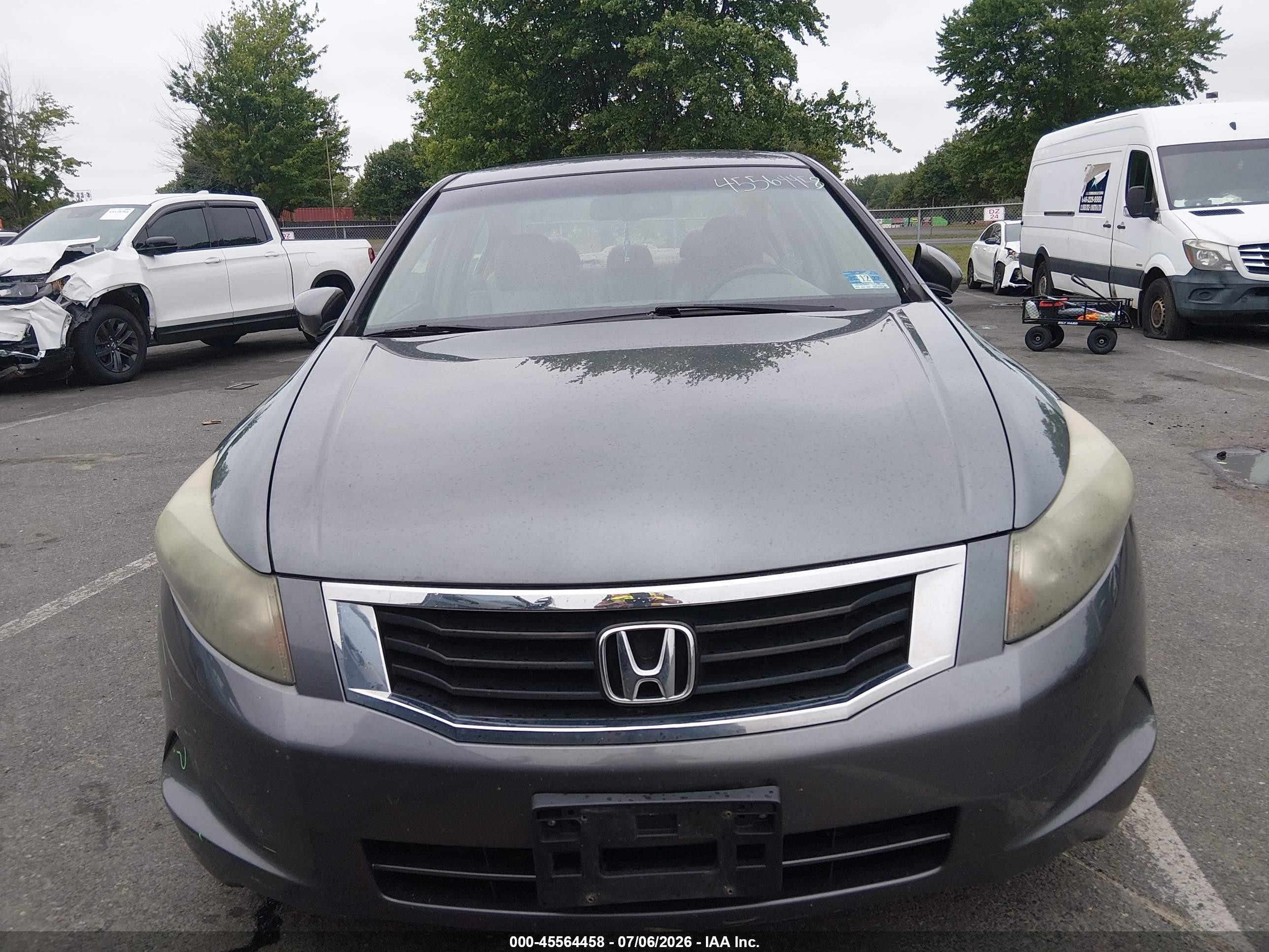 2008 Honda Accord 2.4 Ex-l Gray vin: 1HGCP26808A055119