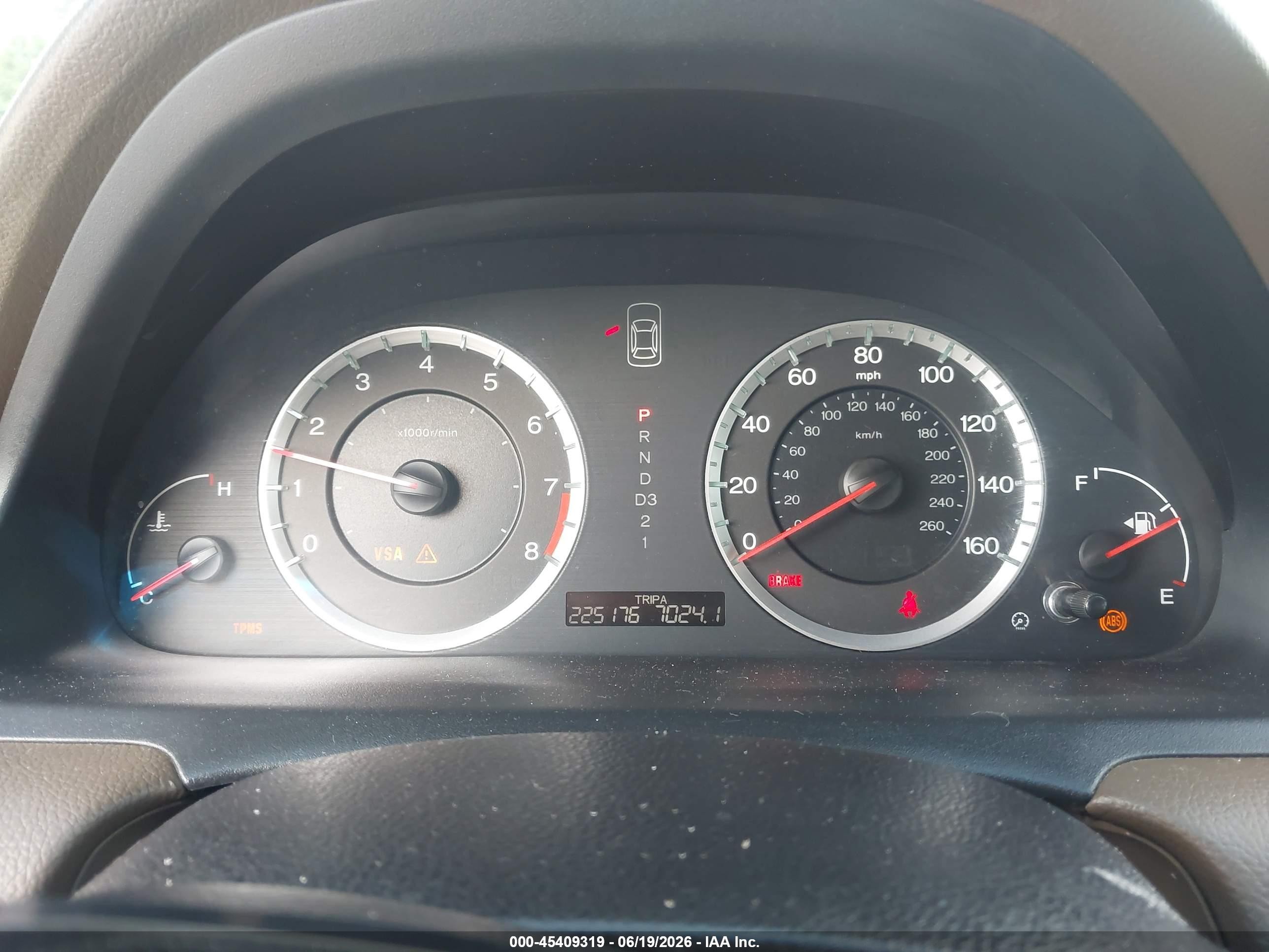 2008 Honda Accord 2.4 Ex-l Maroon vin: 1HGCP26808A064418