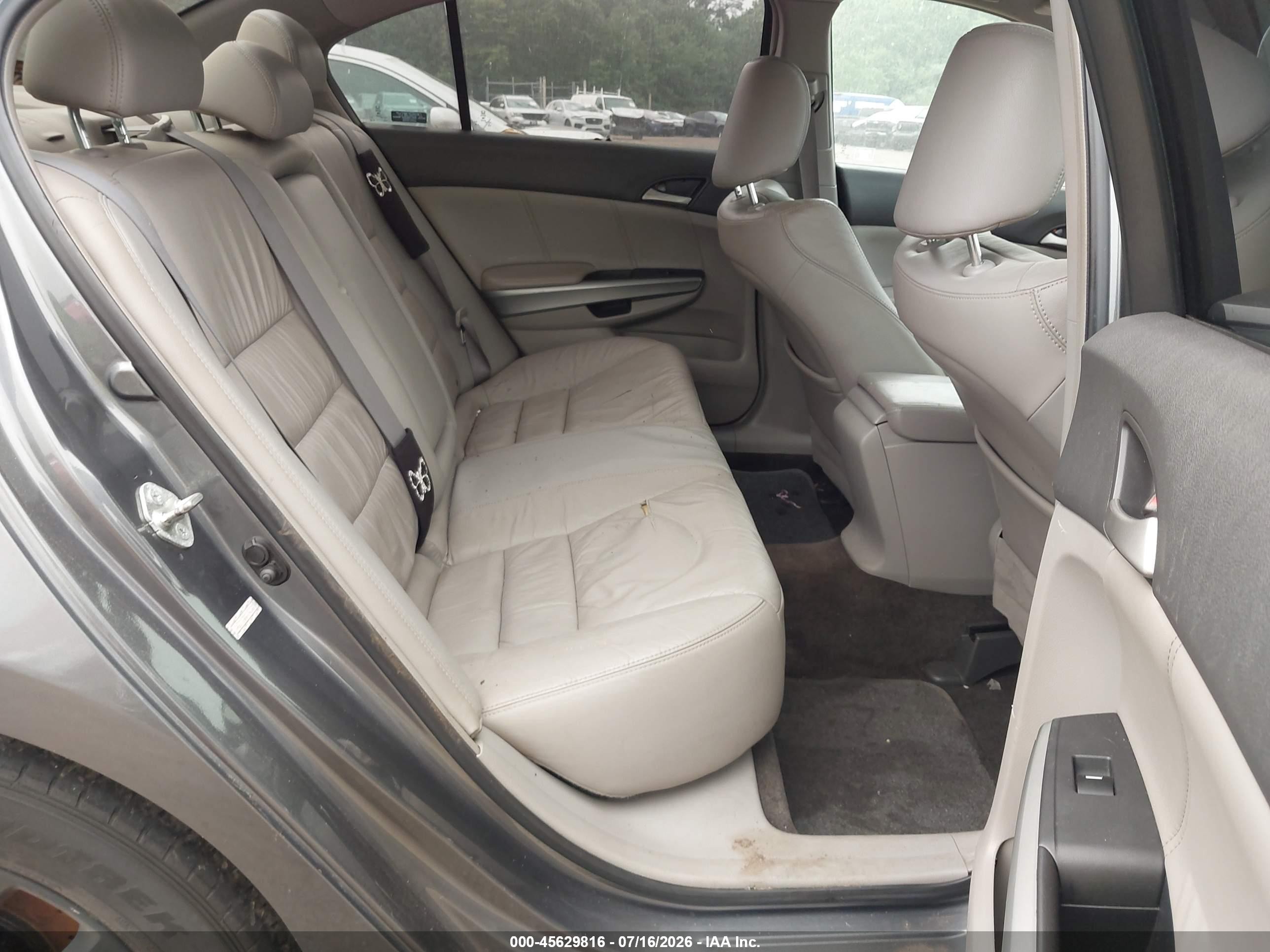 2008 Honda Accord 2.4 Ex-l Gray vin: 1HGCP26808A096592